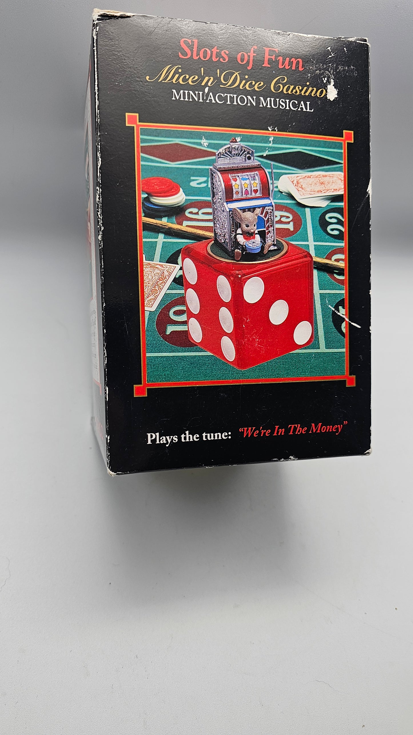 Vintage Mice and Dice Music Box by Enesco