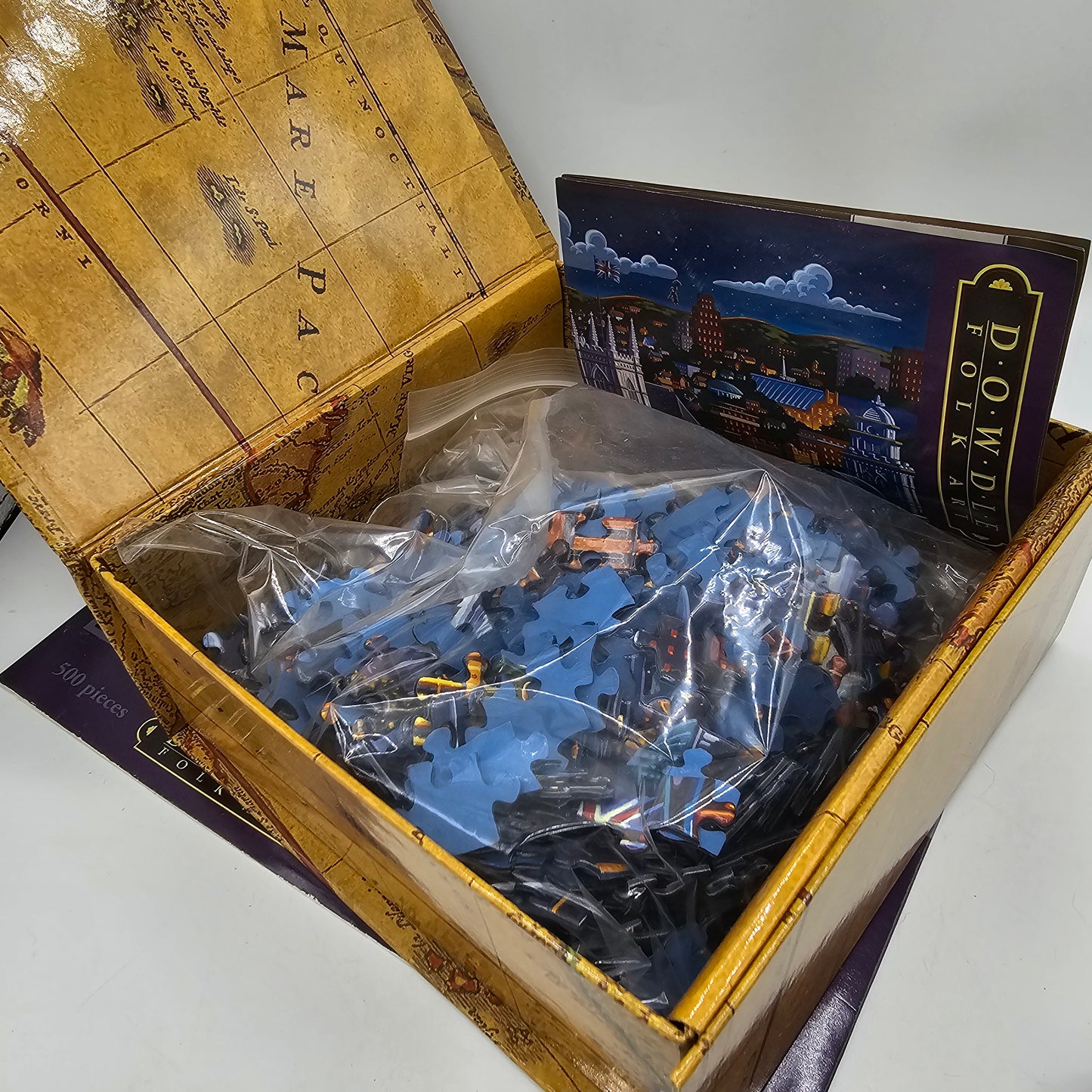 Eric Dowdle Folk Art London Puzzle - 500 pieces