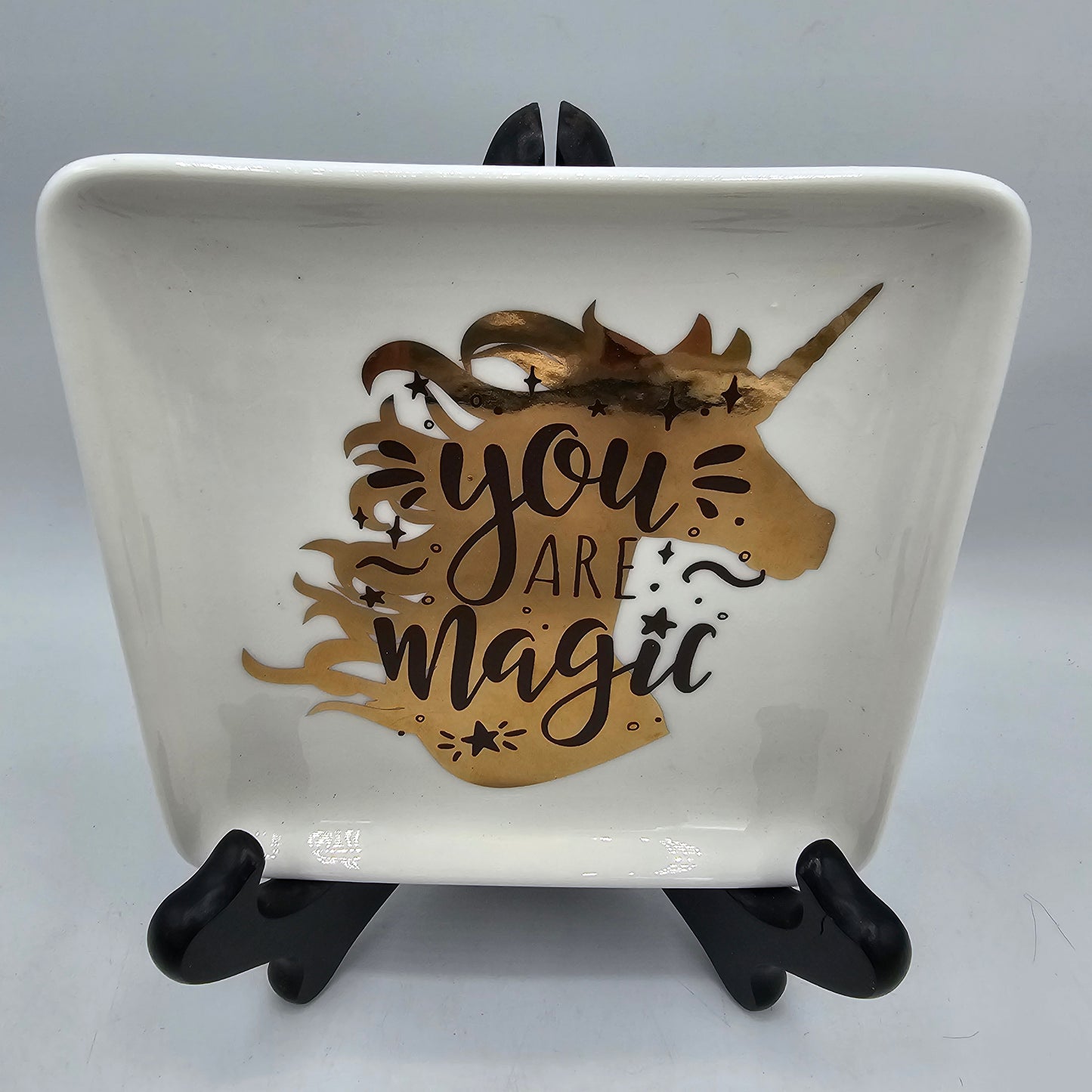 You Are Magic Unicorn Trinket Dish