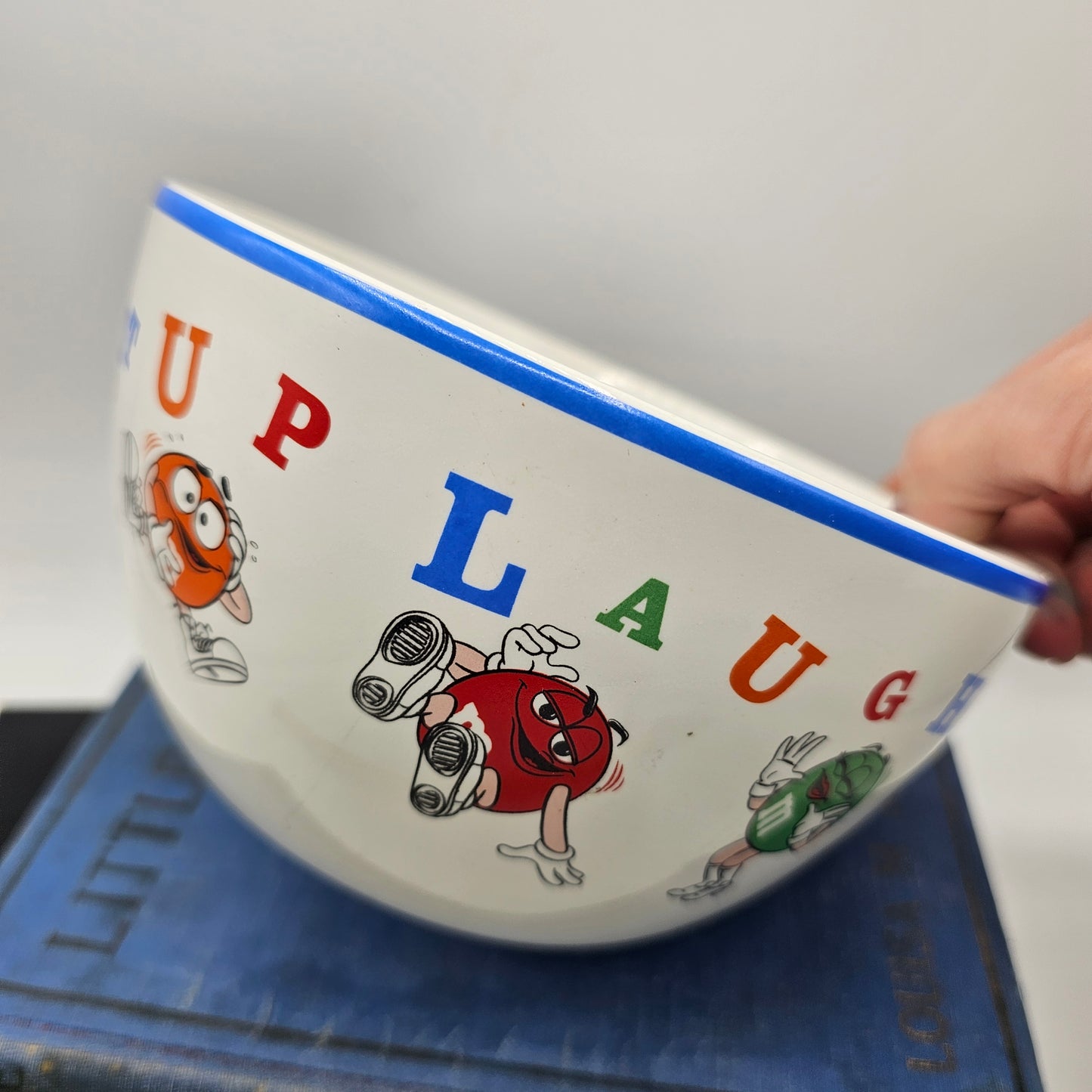 M&M's Laughing It Up in Las Vegas Ceramic Bowl. Limited Edition from Y2K, the Year 2000