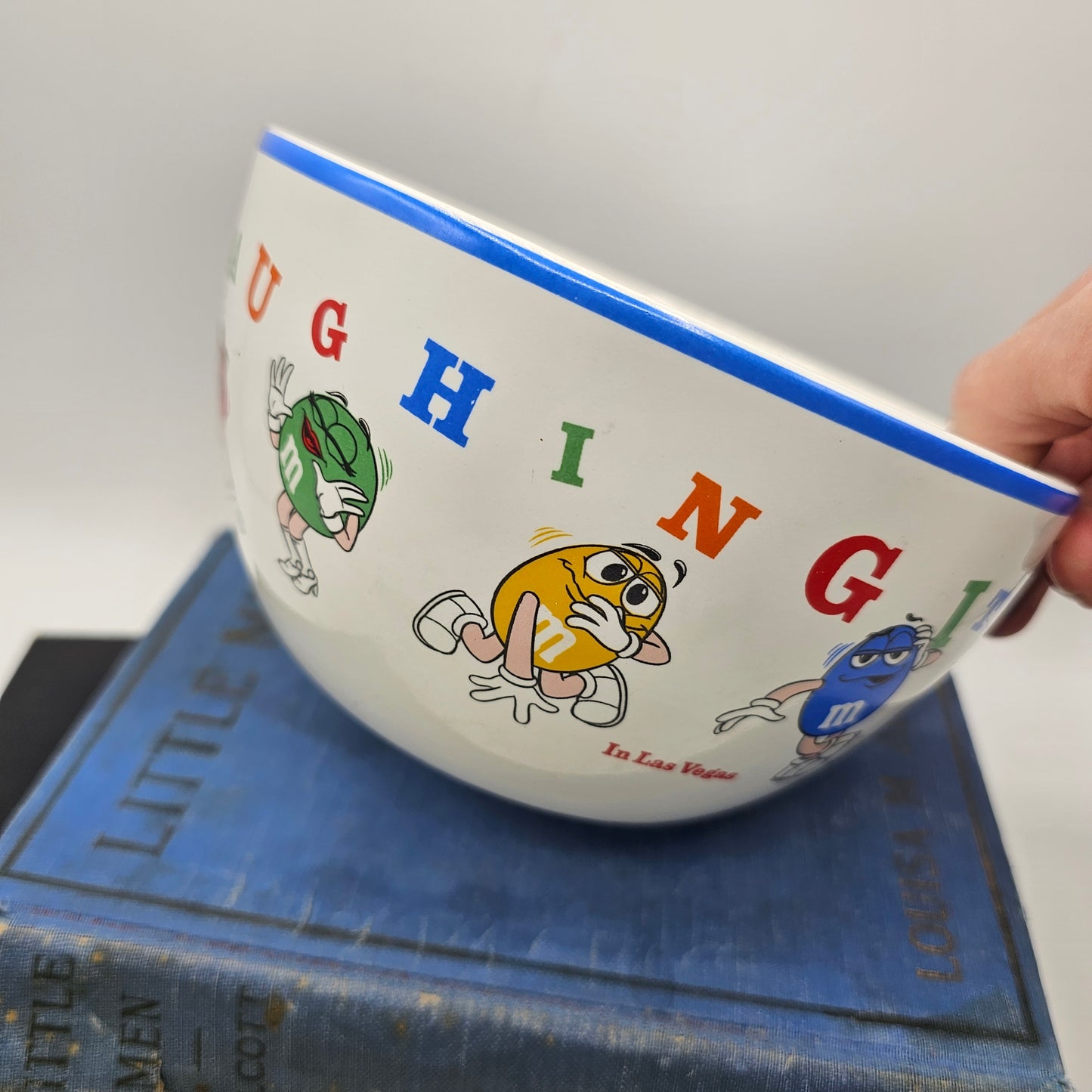M&M's Laughing It Up in Las Vegas Ceramic Bowl. Limited Edition from Y2K, the Year 2000
