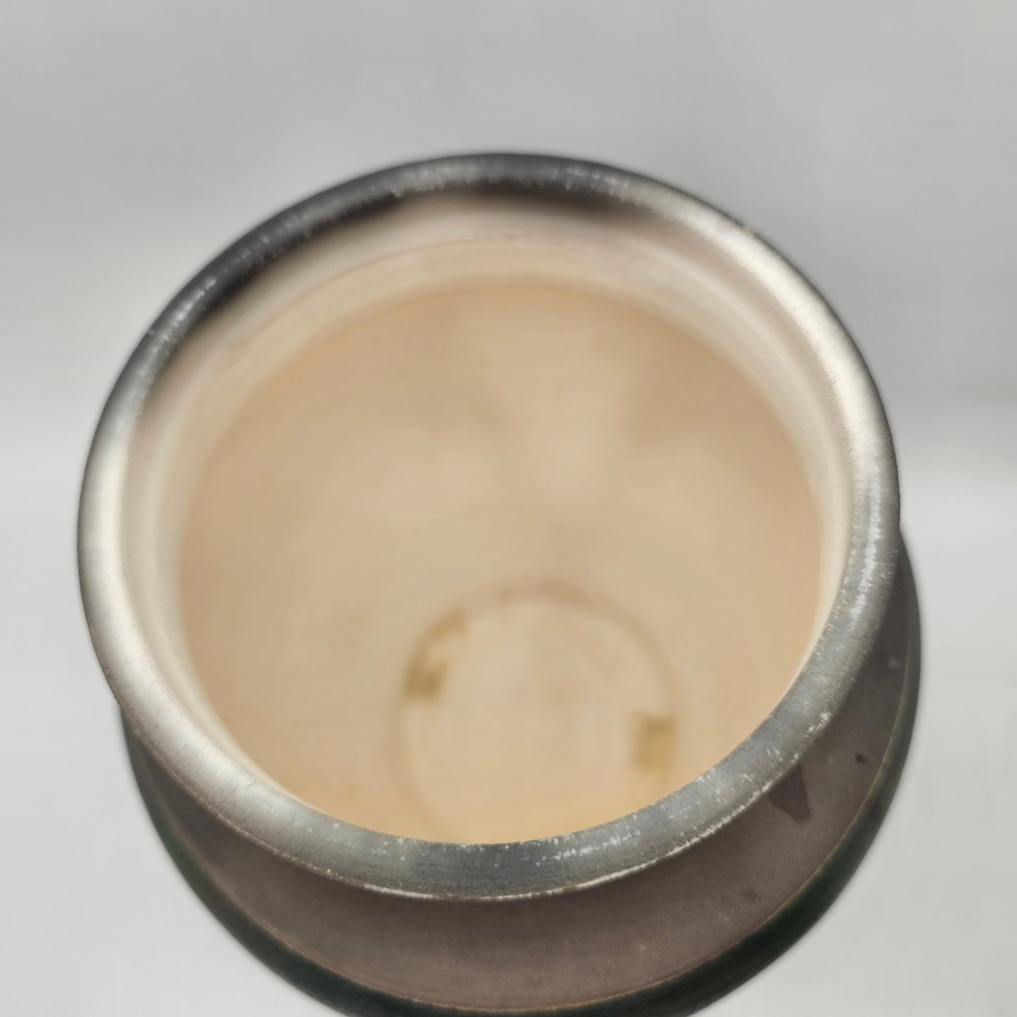 Artisan Pottery Raku Fired Lidded Jar