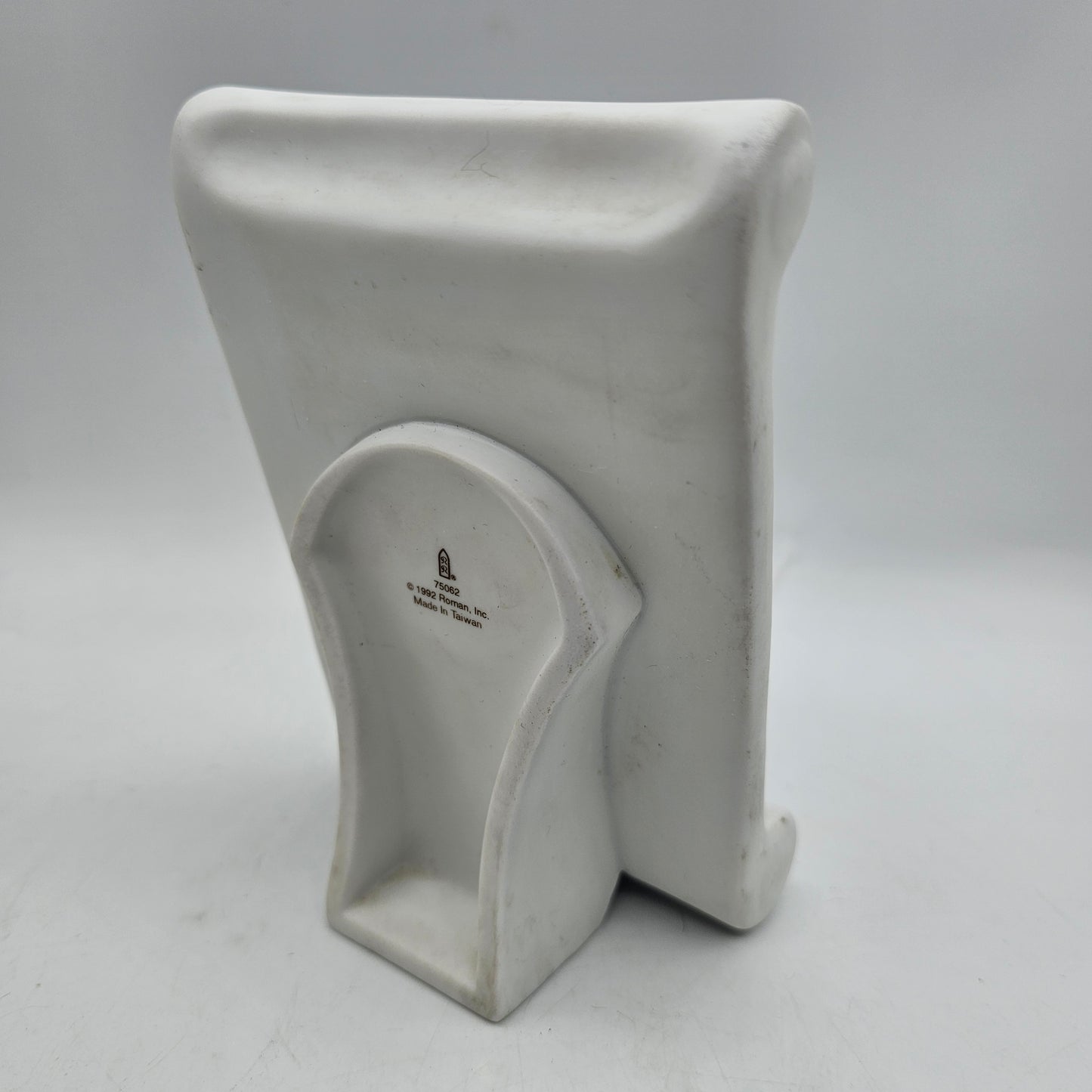 Ceramic Scroll with Emerson Quote Figurine