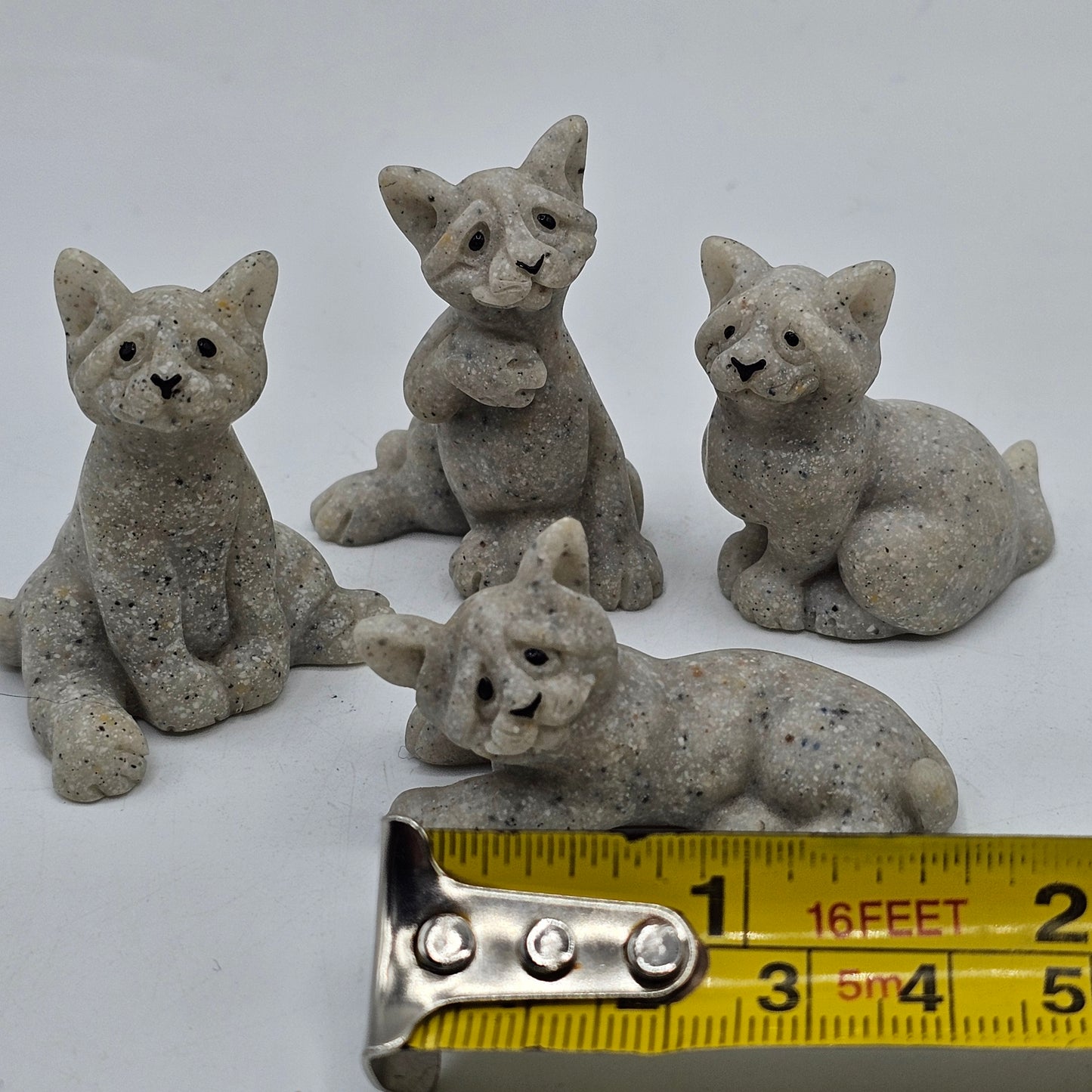 Quarry Critters Mini Cats - Set of 4