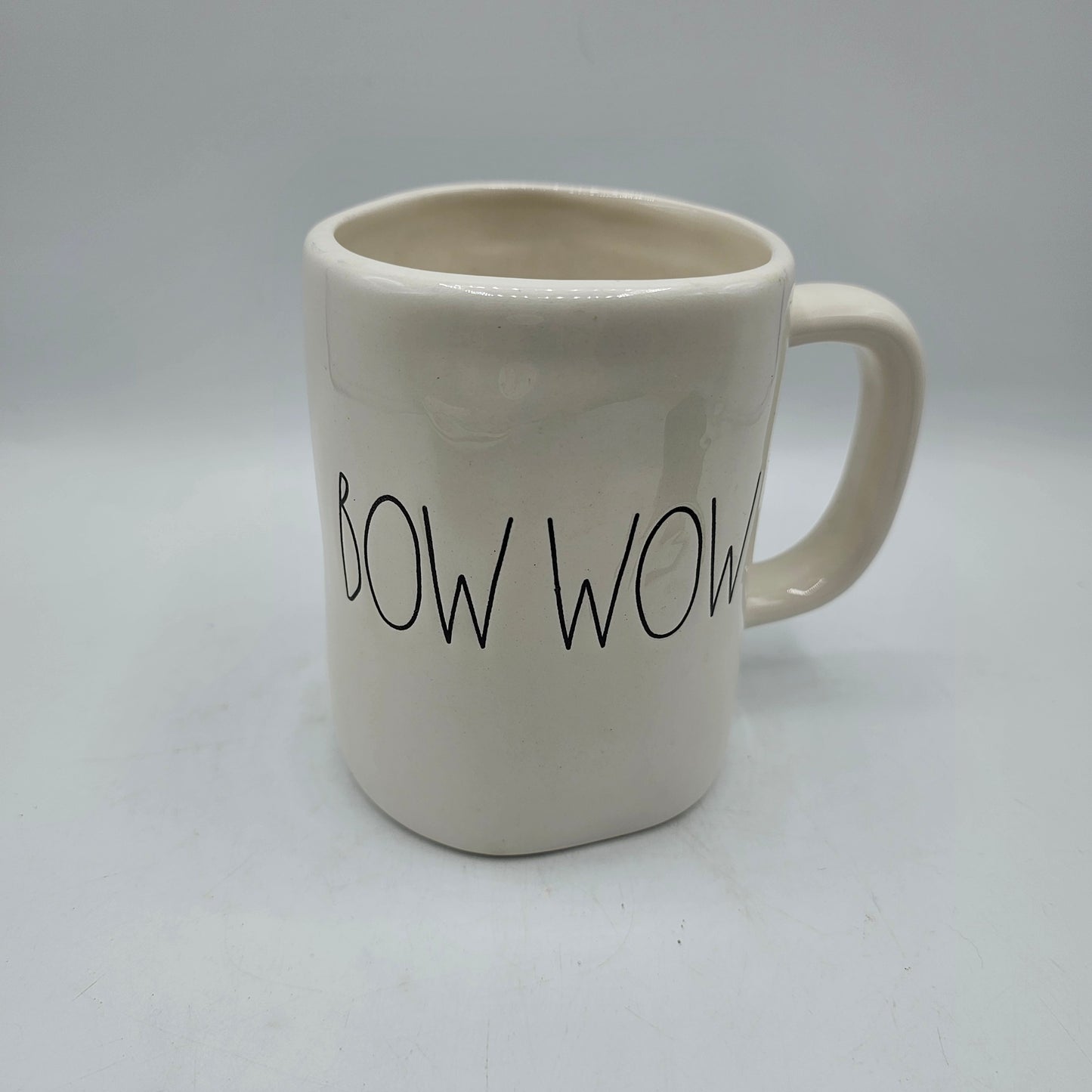 Rae Dunn "Bow Wow" Ceramic Mug