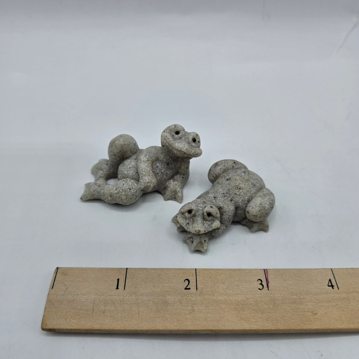 Quarry Critters Mini Frog Figurines - Set of 2