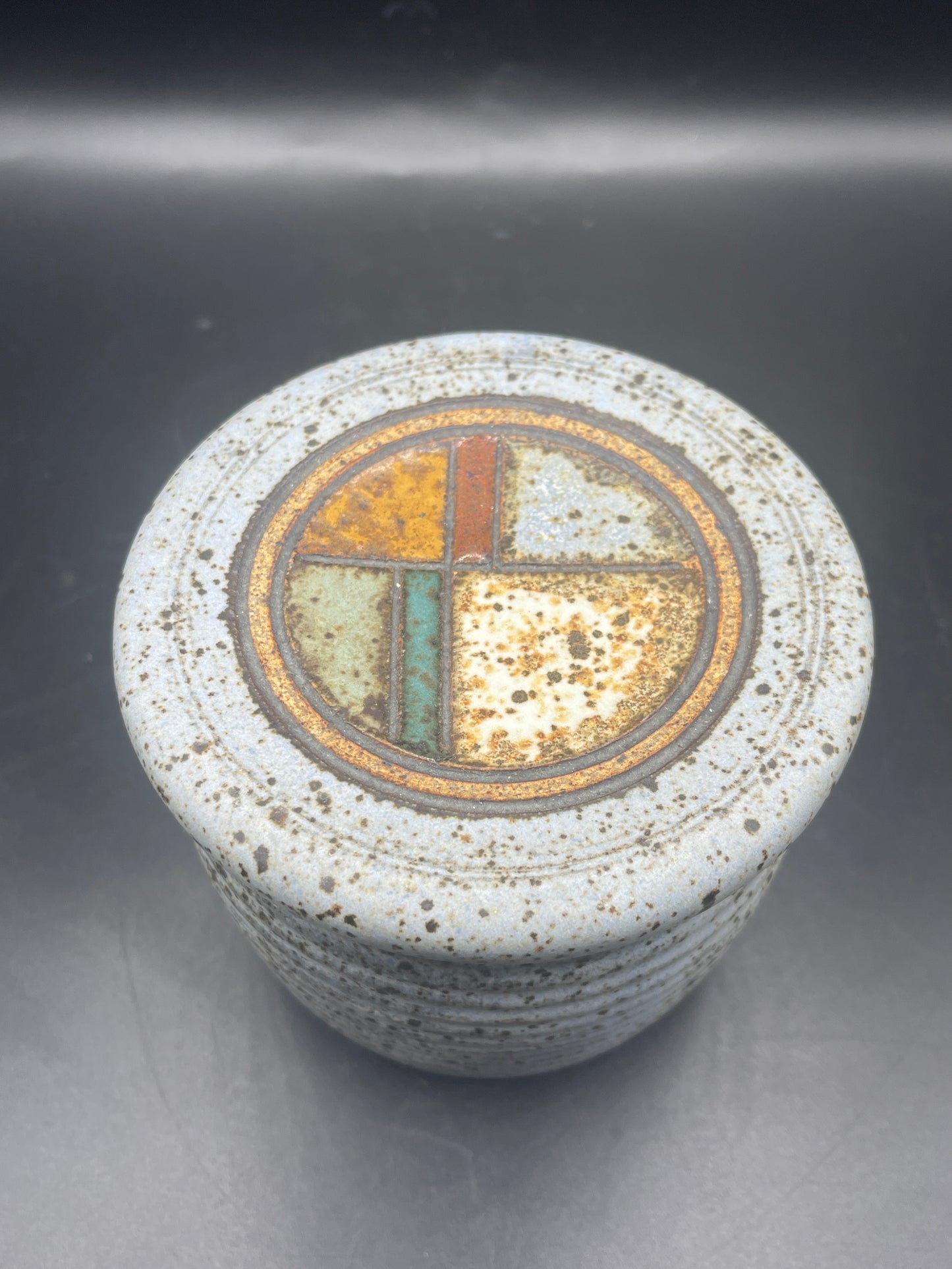 Vintage Jack Wells Artisan Pottery Butter Bell - Signed