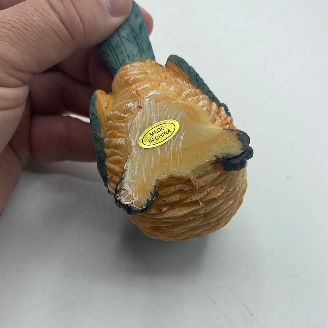Resin Chubby Bird Figurines - set of 4