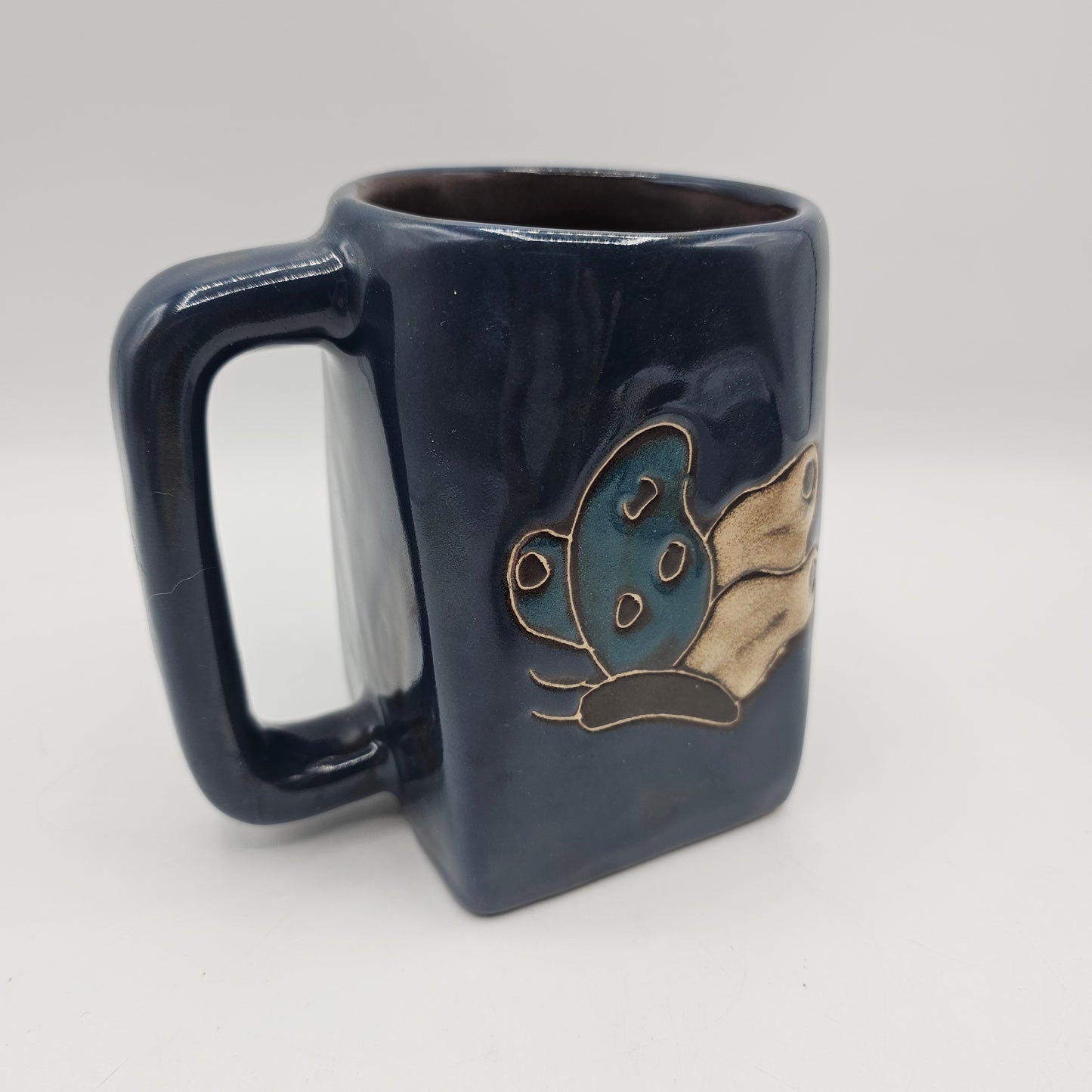 Stoneware /Mexican Pottery Butterfly Mug by Mara