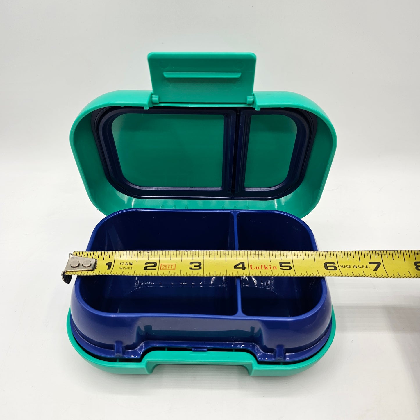 Blue Bentgo Snap Shut Divided Snack Box