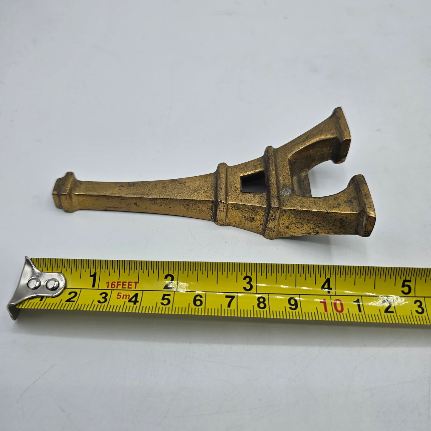 Vintage Brass Eiffel Tower Bottle Opener (with Original Patina)