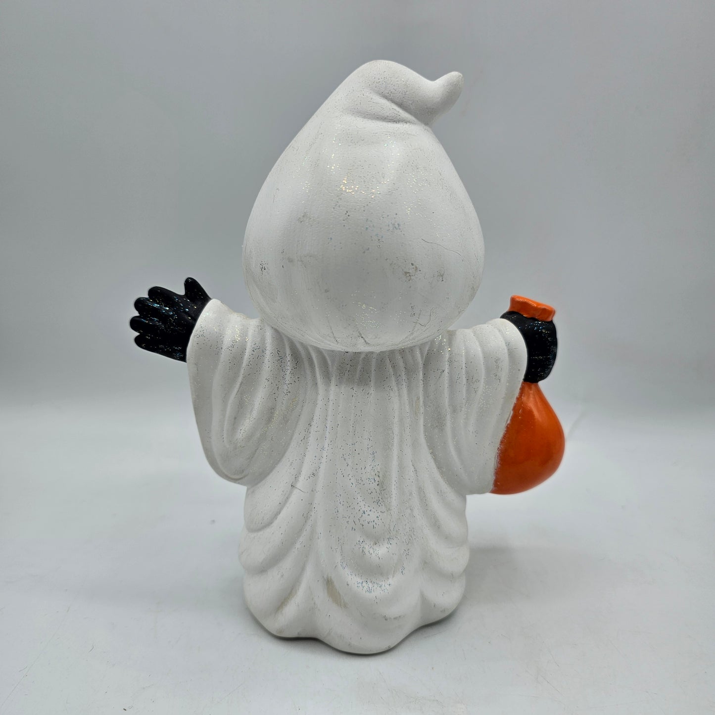 Vintage Hand Painted Ceramic Mold Ghost Costume Girl Figurine