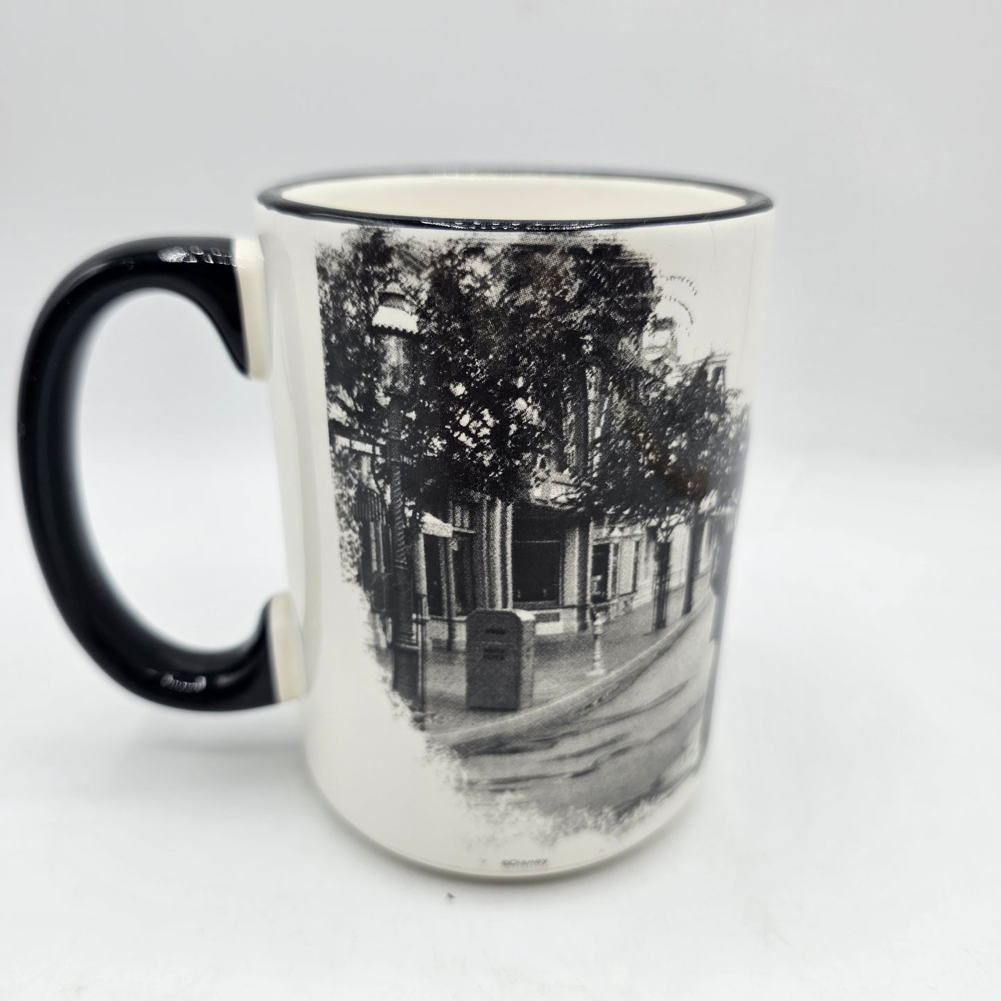 Walt Disney and Mickey Mouse on Main Street Disneyland Mug