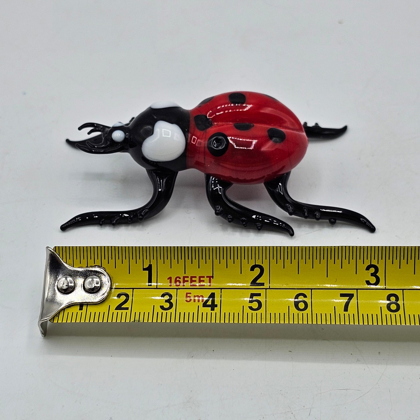 Artisan Glass Ladybug Figurine #2