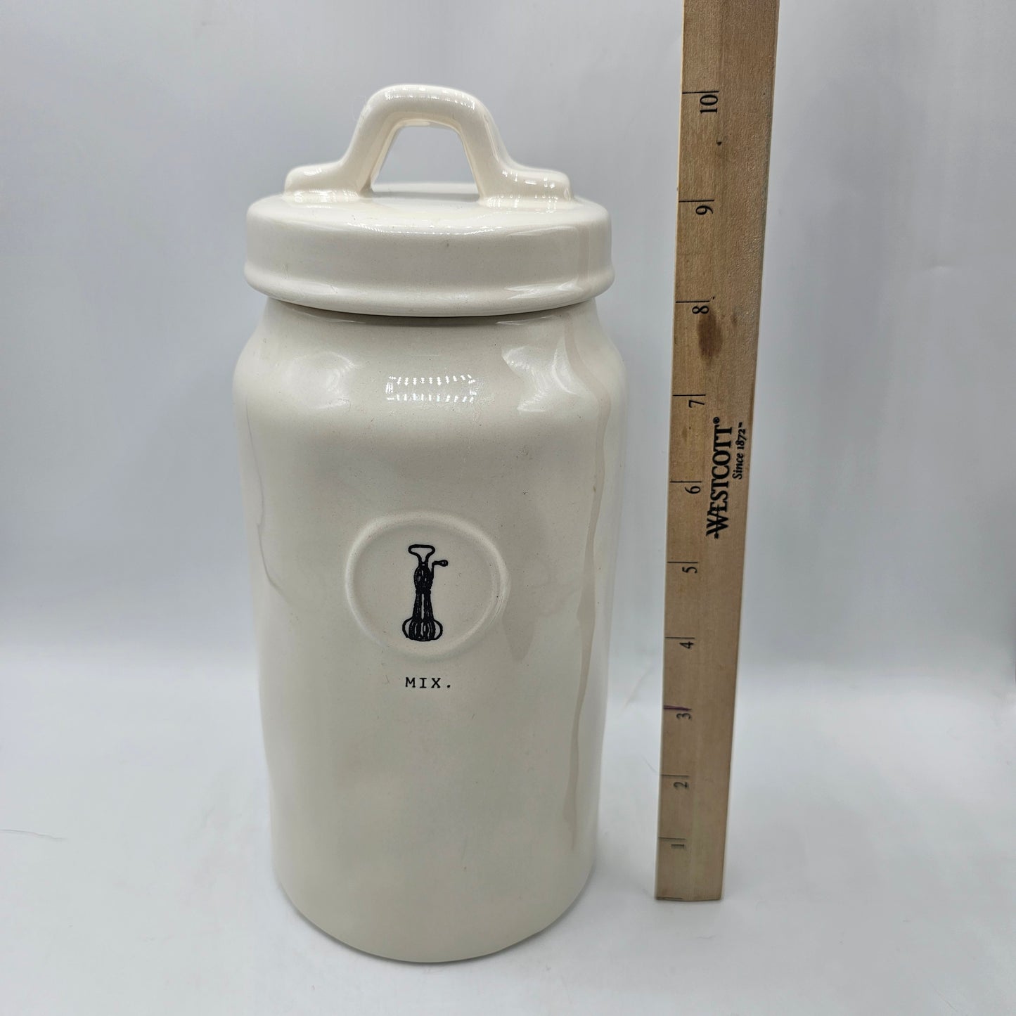 Rae Dunn MIX Dimpled Ceramic Lidded Canister