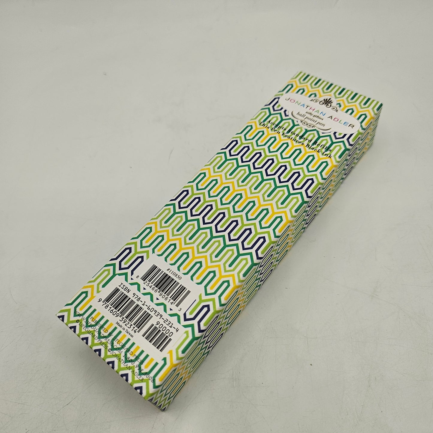 Jonathan Adler Nifty Gifties Ball Point Pen in Box ( black ink - takes standard refills)
