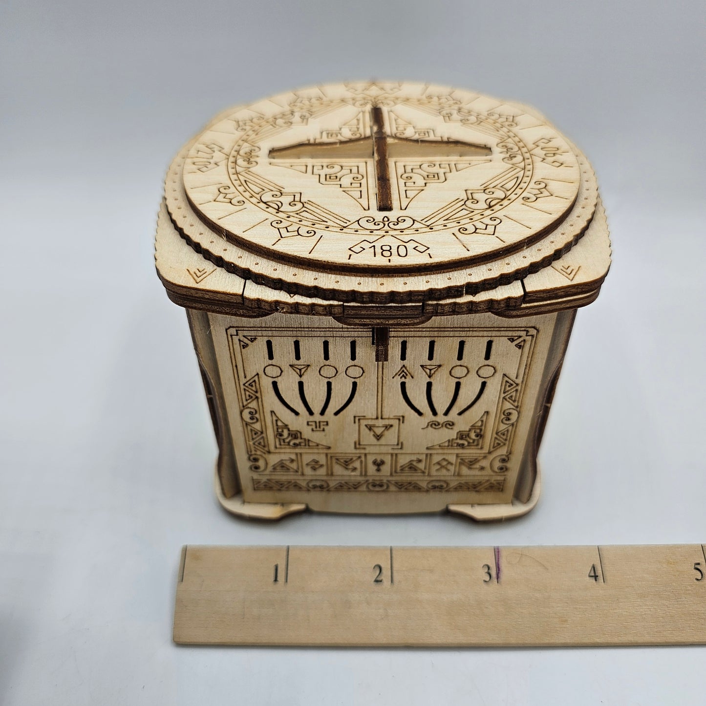 Secret Lock Wooden Puzzle Box