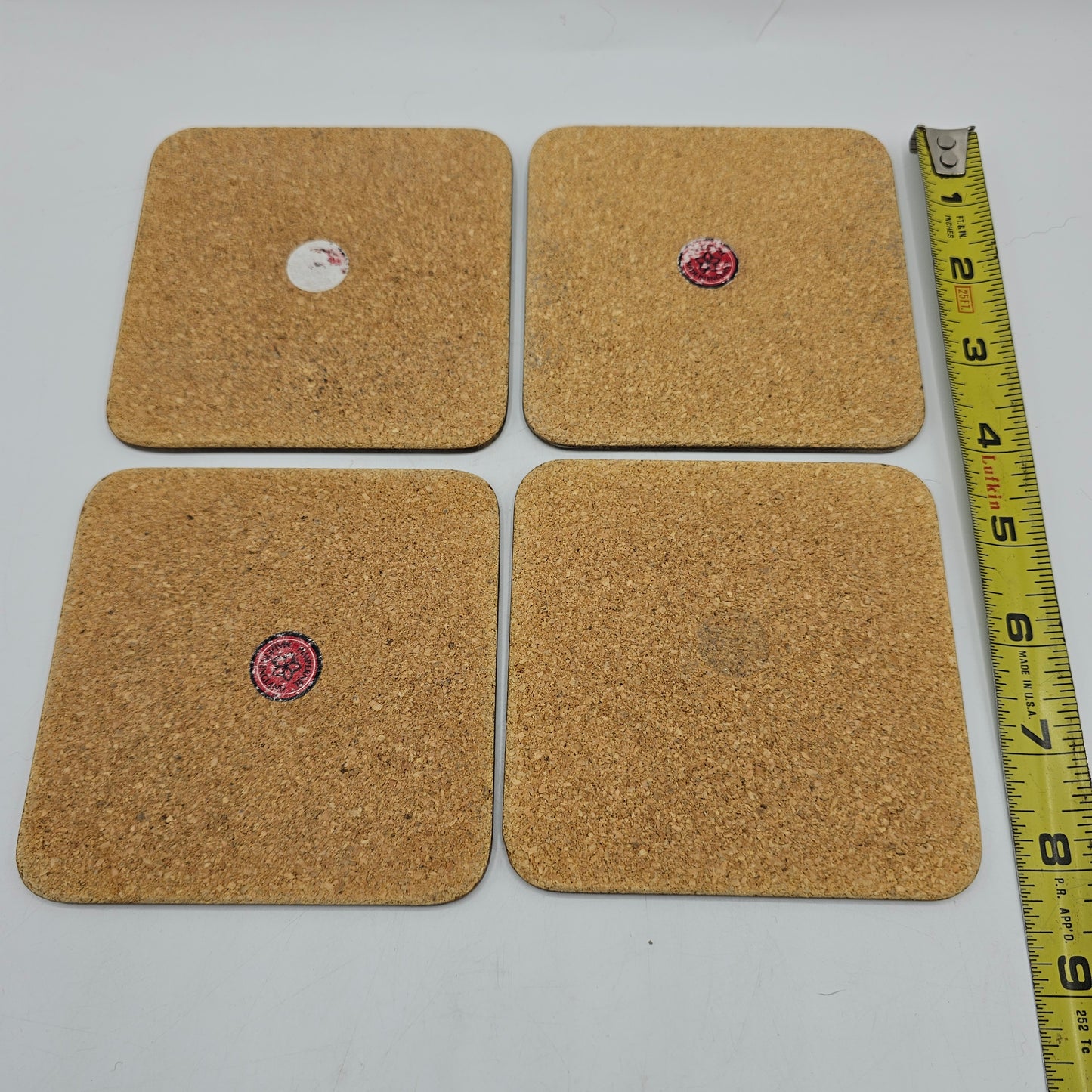 Pimpernel Cork Backed Coasters with Tropical Fish Theme - Set of 4