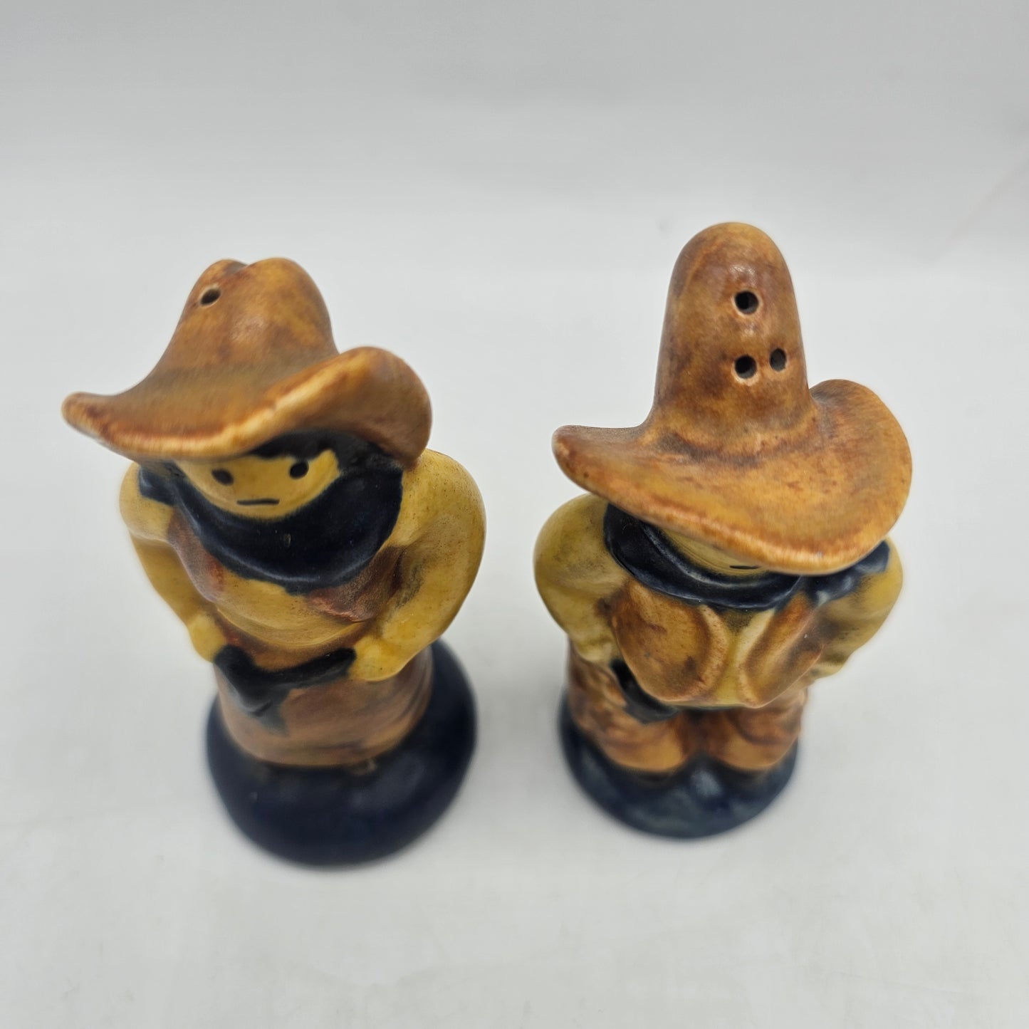 Vintage Stangl Ranger Salt and Pepper Shakers
