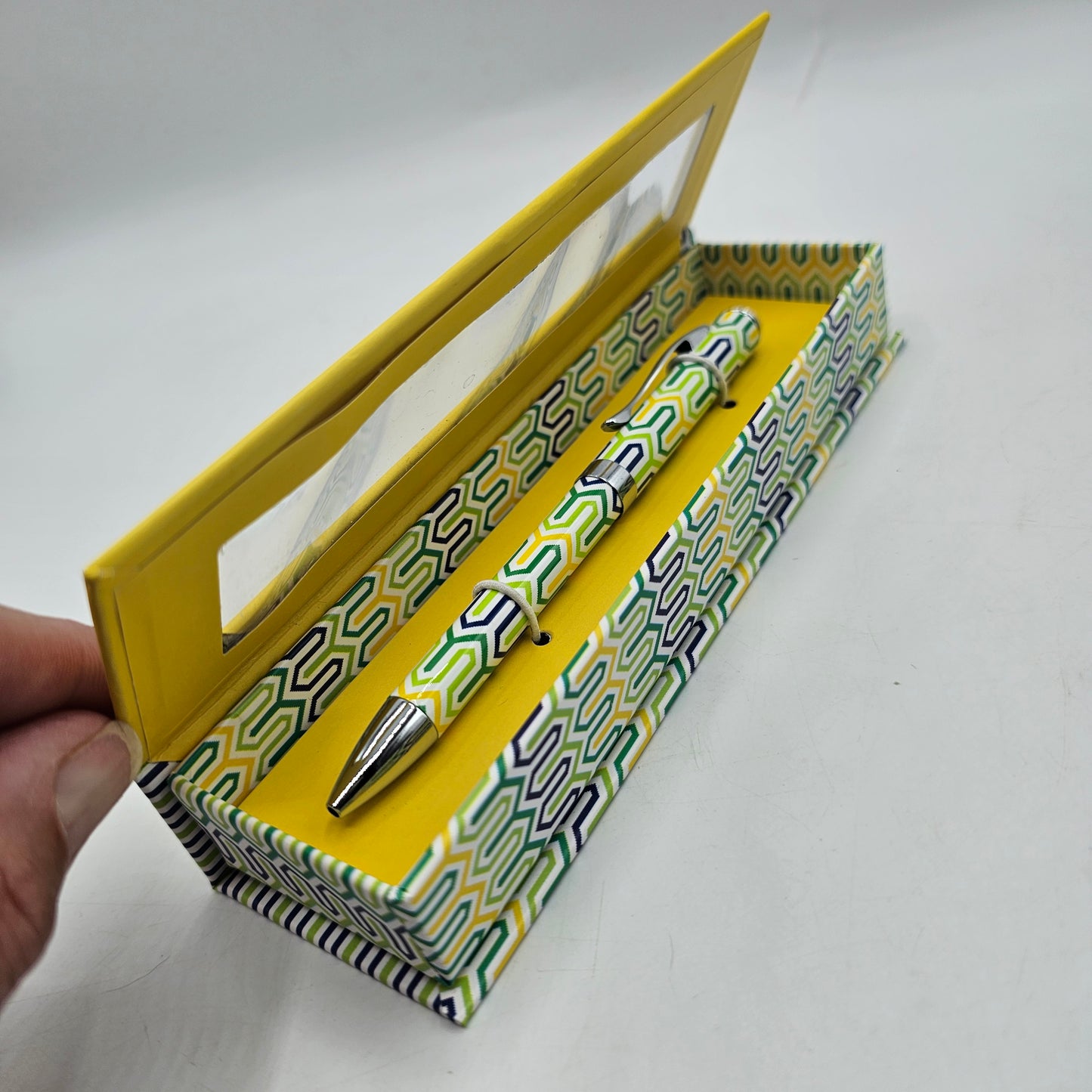 Jonathan Adler Nifty Gifties Ball Point Pen in Box ( black ink - takes standard refills)