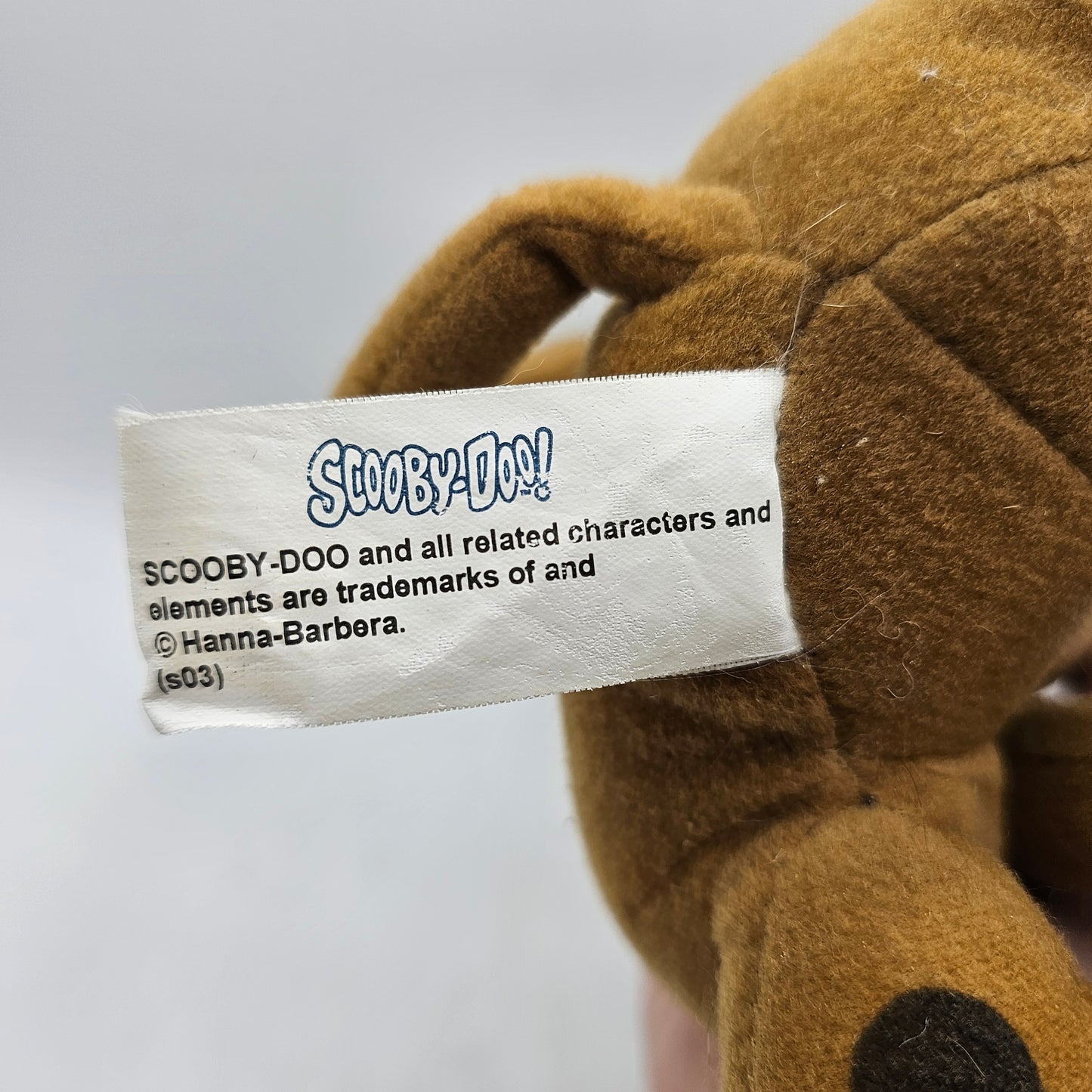 Vintage Sitting Scooby Doo Plush Doll 9" by Toy Network