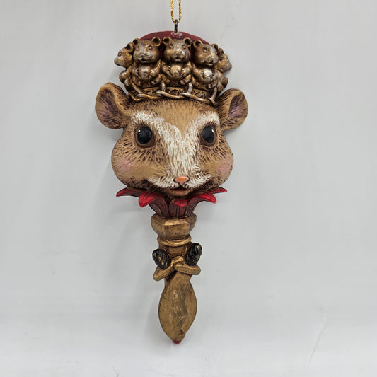 The Nutcracker's Mouse King Resin Christmas Tree Ornament