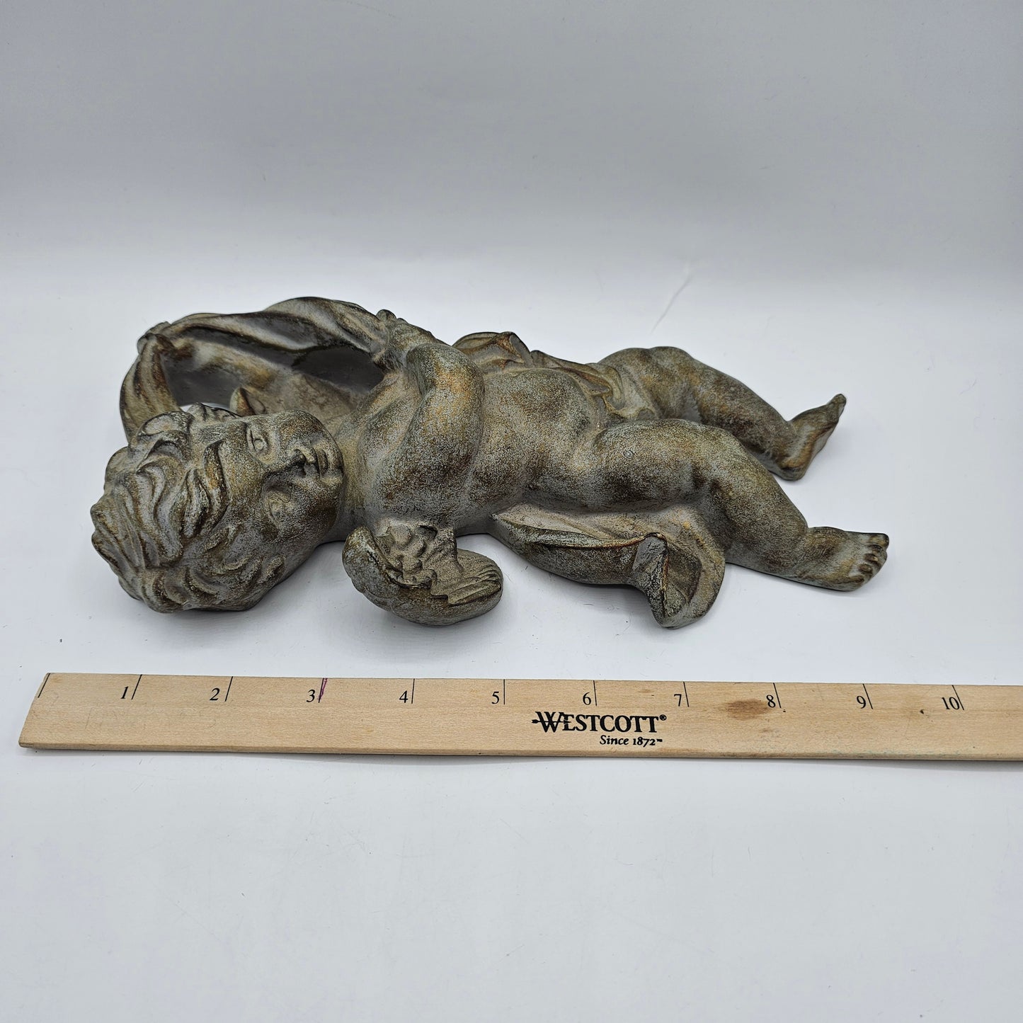 Wall Hanging Resin Neoclassical Cherub / Angel