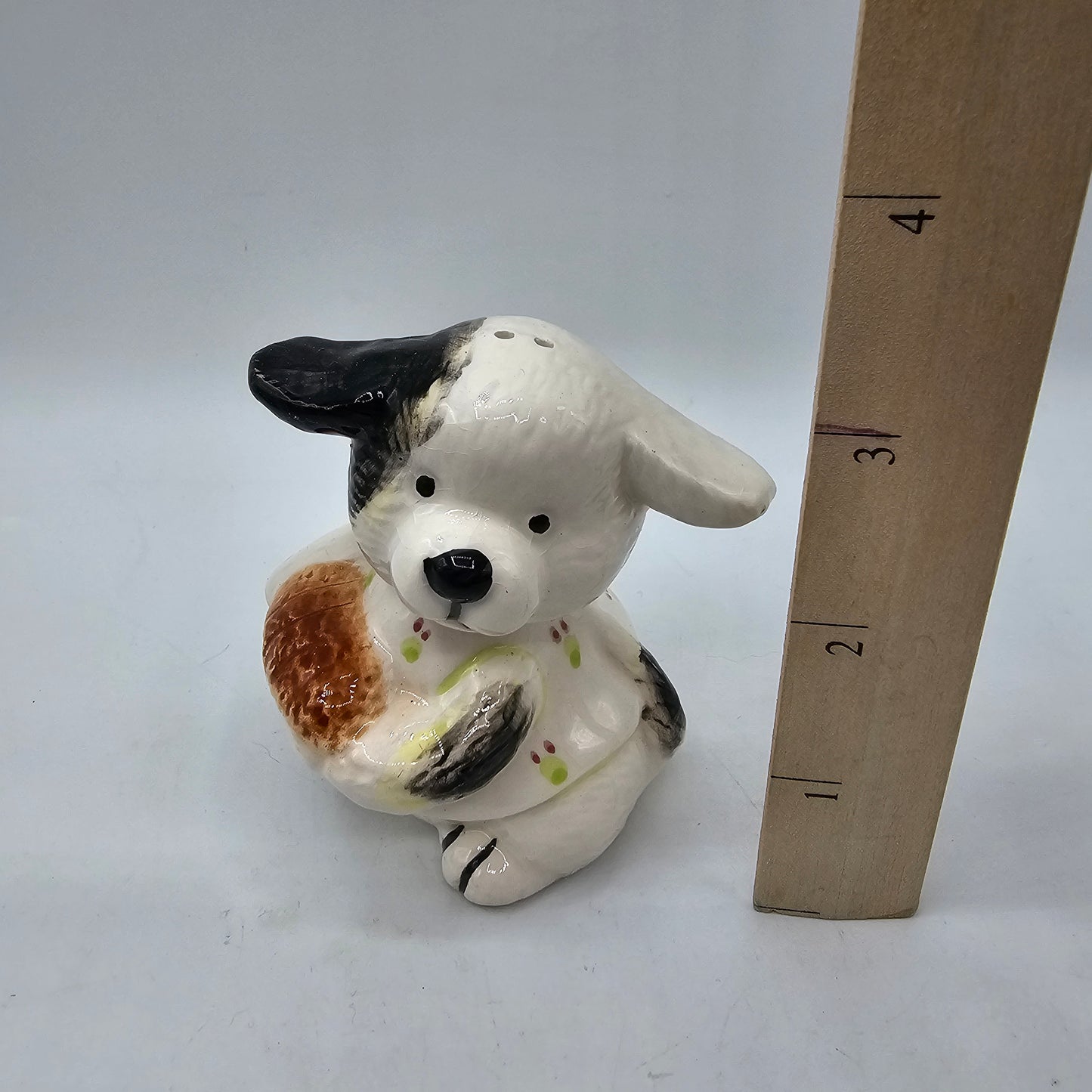 Vintage Puppy Dog Single Ceramic Shaker
