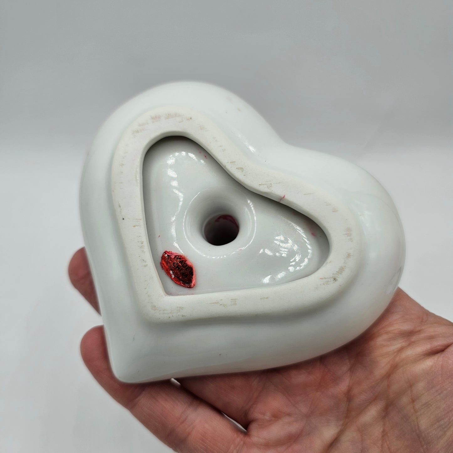 Floral Ceramic Ring Holder