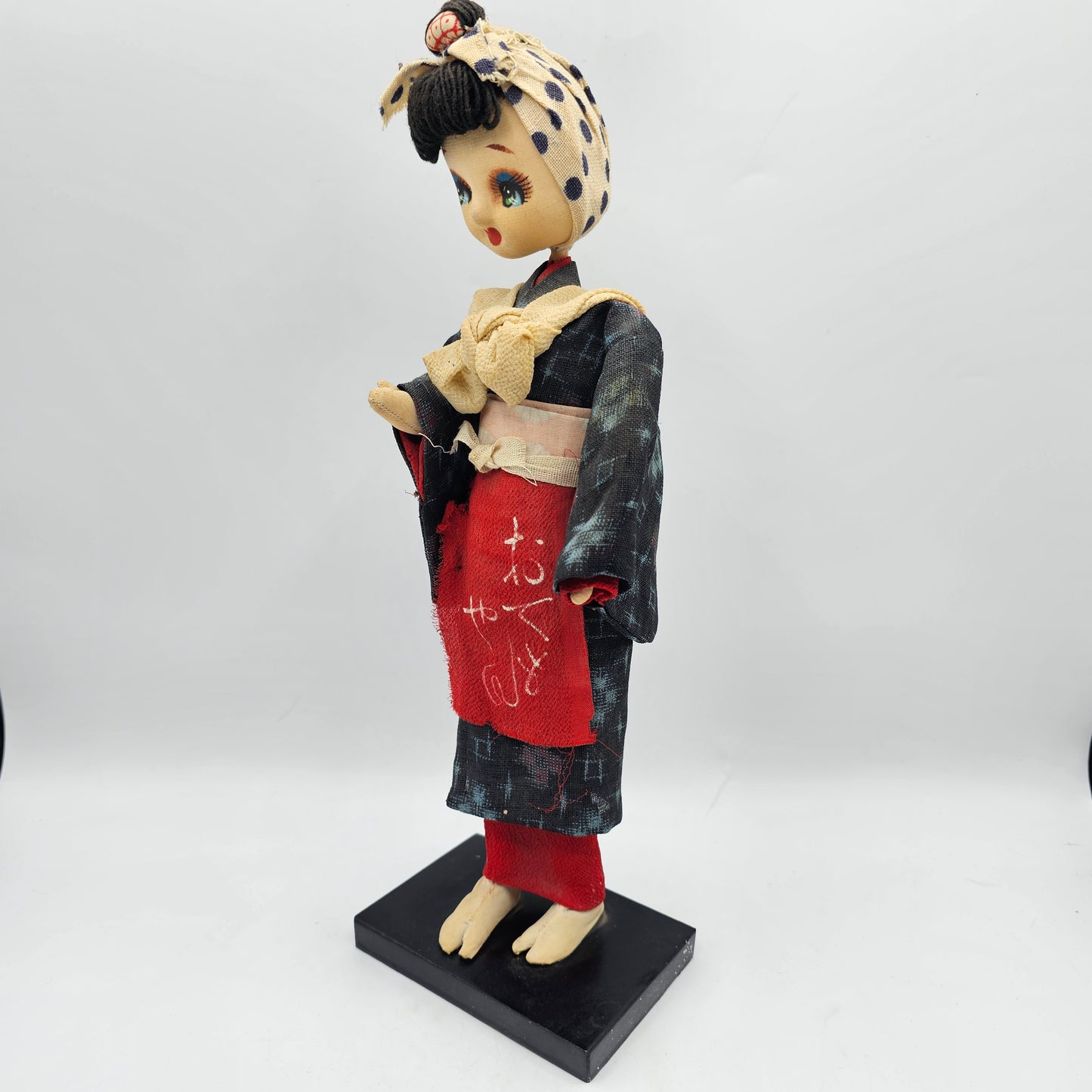 Tottori Pear Maiden - Handcrafted Plush Kolceshi Souvenir Doll from Hamamura Onsen