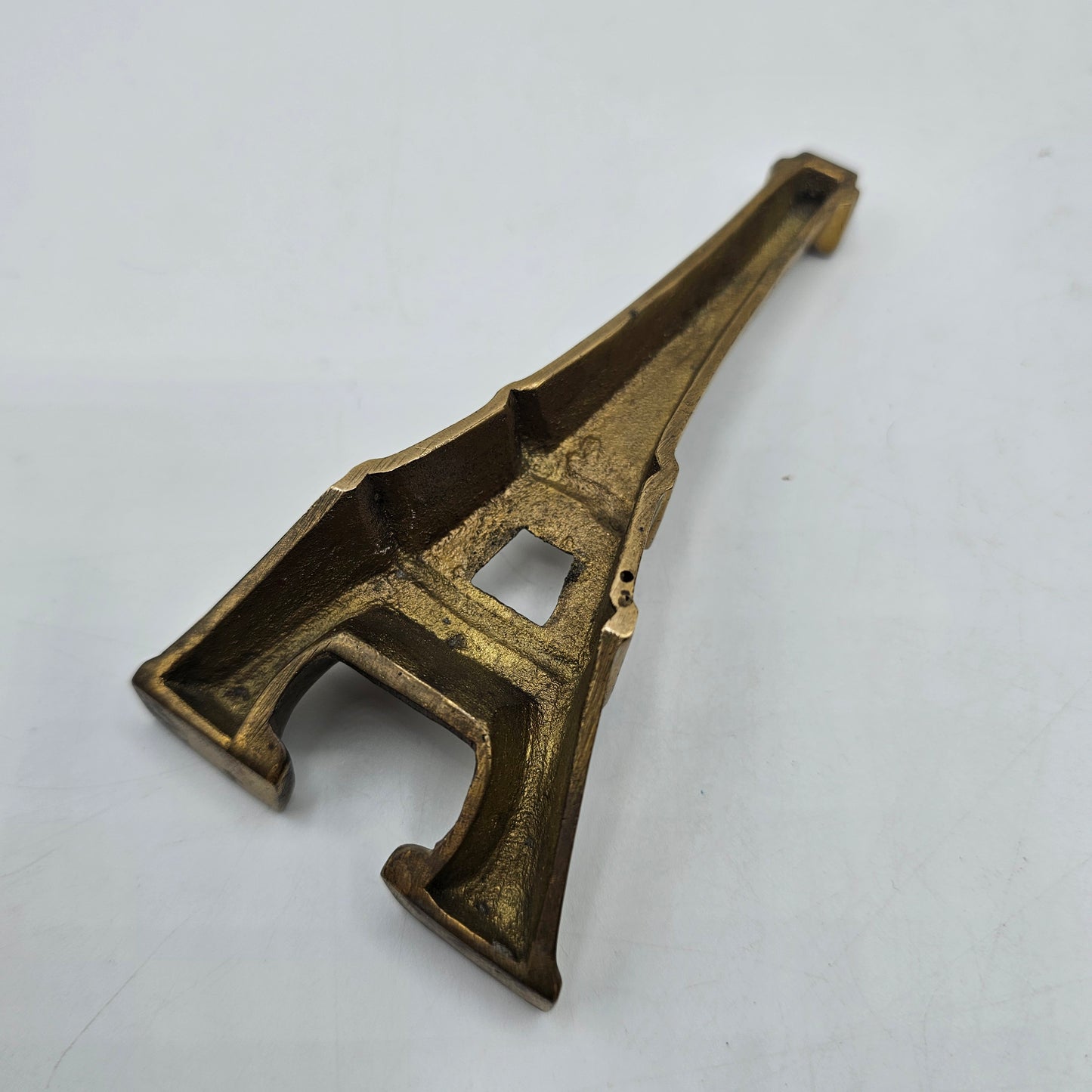 Vintage Brass Eiffel Tower Bottle Opener (with Original Patina)
