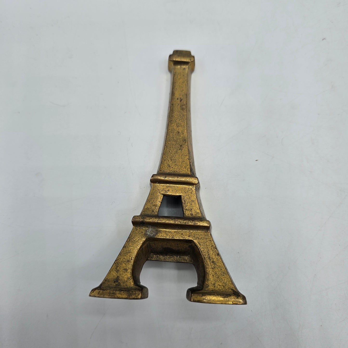 Vintage Brass Eiffel Tower Bottle Opener (with Original Patina)