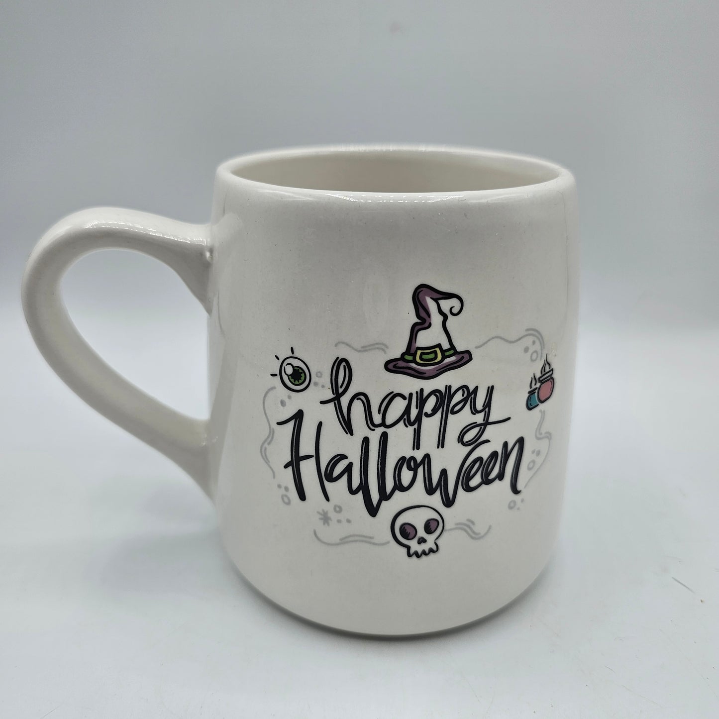 Happy Halloween Double Sided Ceramic Witch Mug