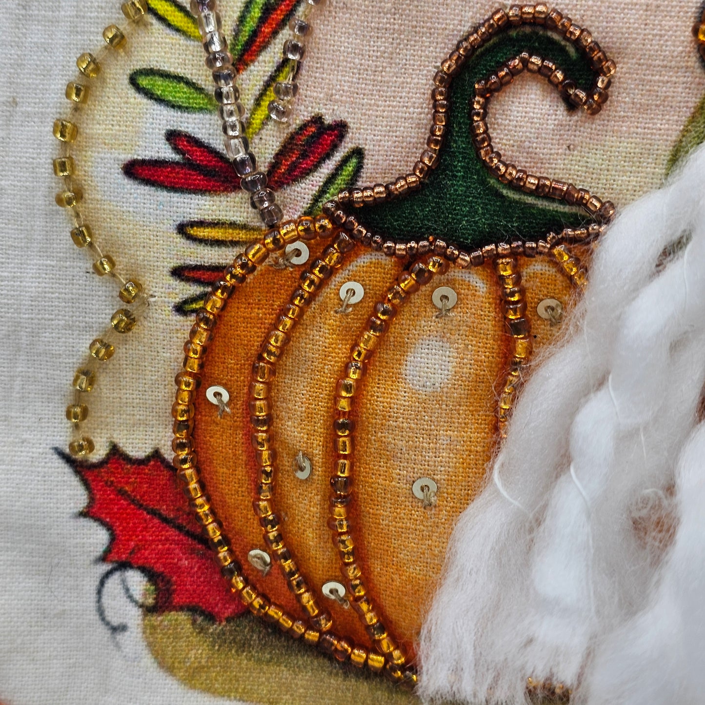 "Blessed" Gnome Happy Fall Hanging Banner
