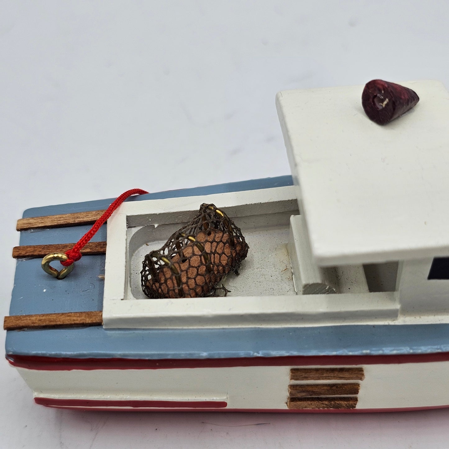 Rockland Maine Lobster Boat Ornament