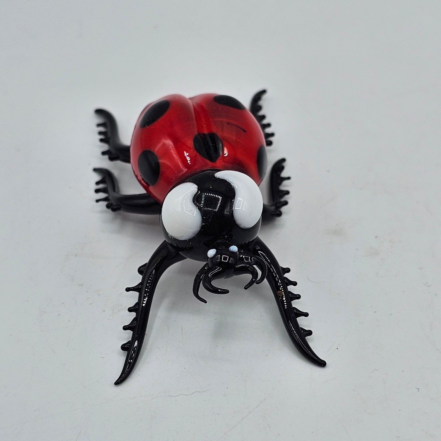 Artisan Glass Ladybug Figurine #1