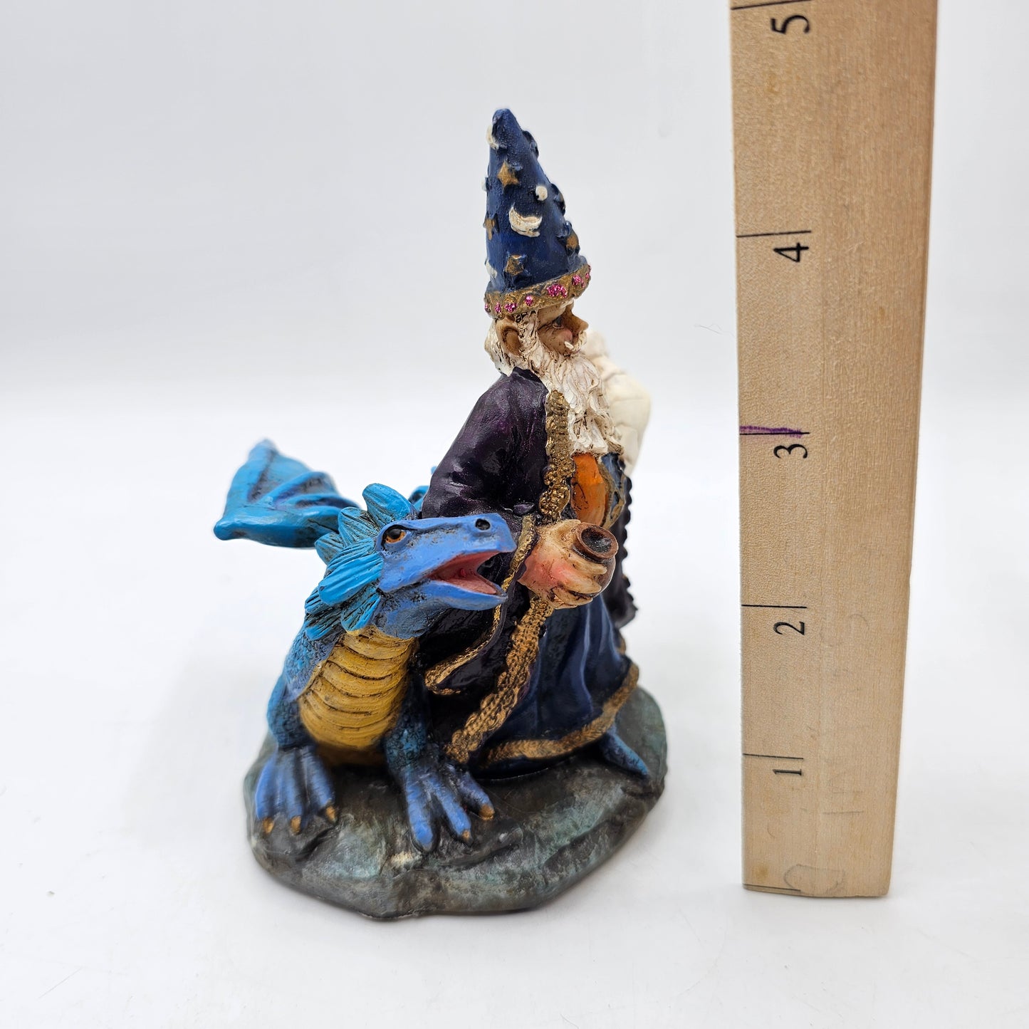 K's Collection Mystic and Magic Wizard and Dragon Figurine