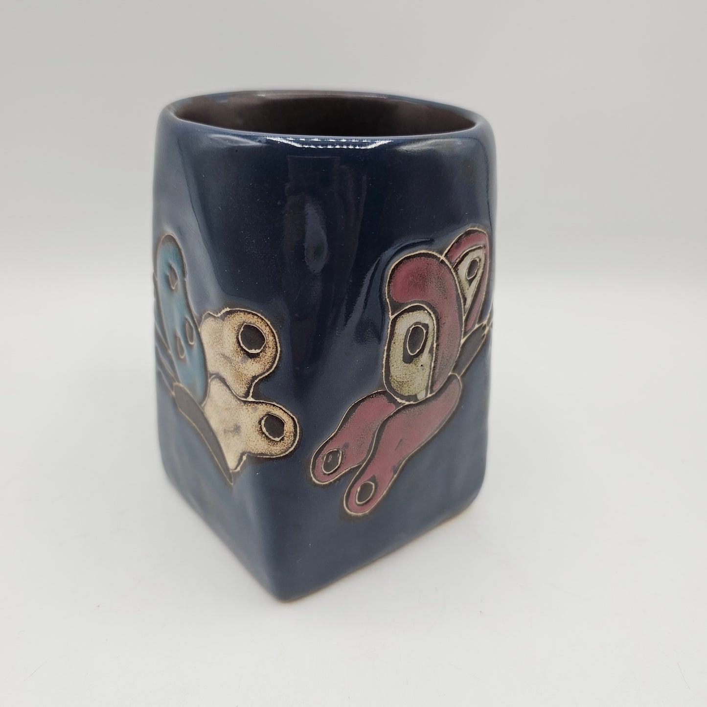 Stoneware /Mexican Pottery Butterfly Mug by Mara