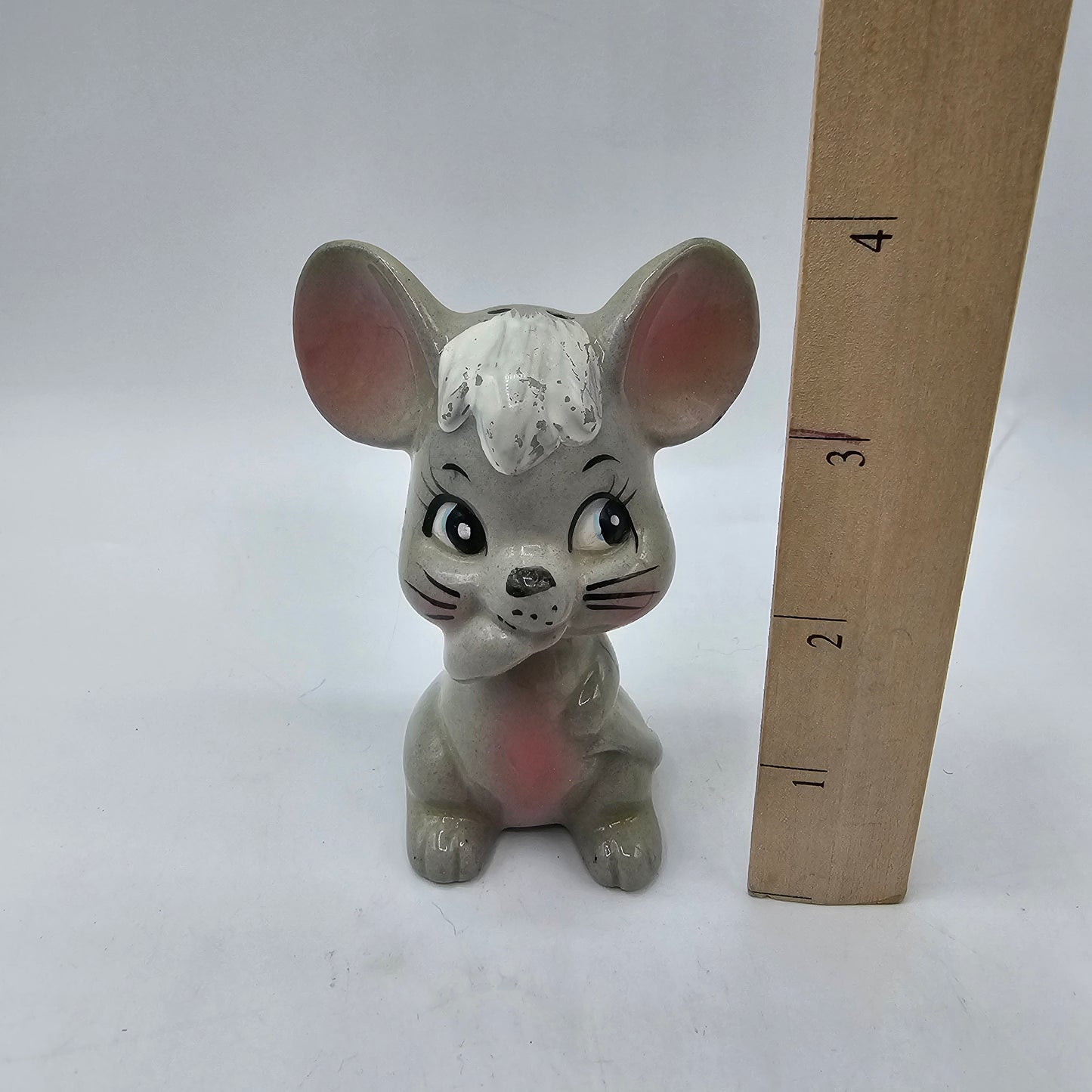 Vintage Mouse Single Ceramic Shaker