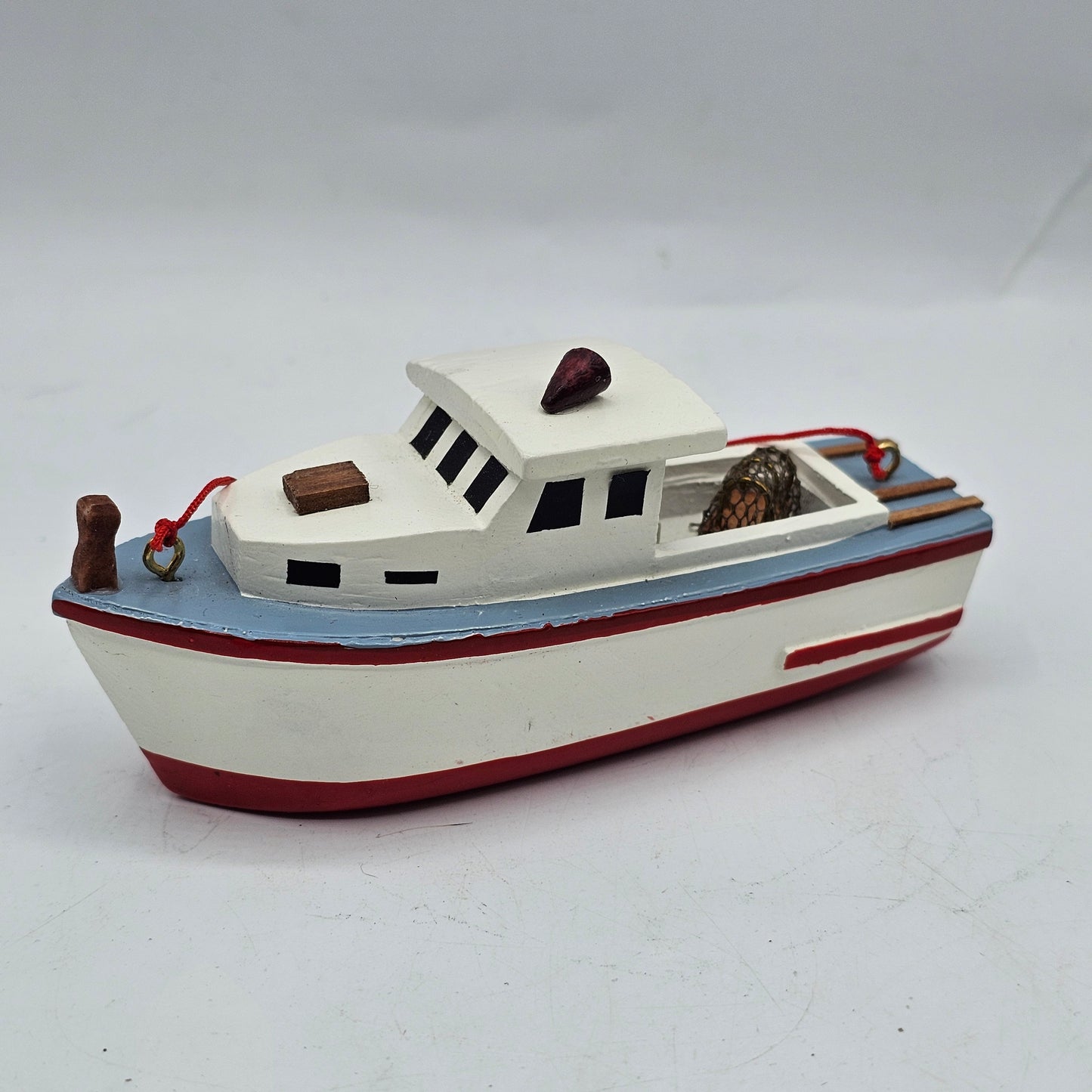 Rockland Maine Lobster Boat Ornament