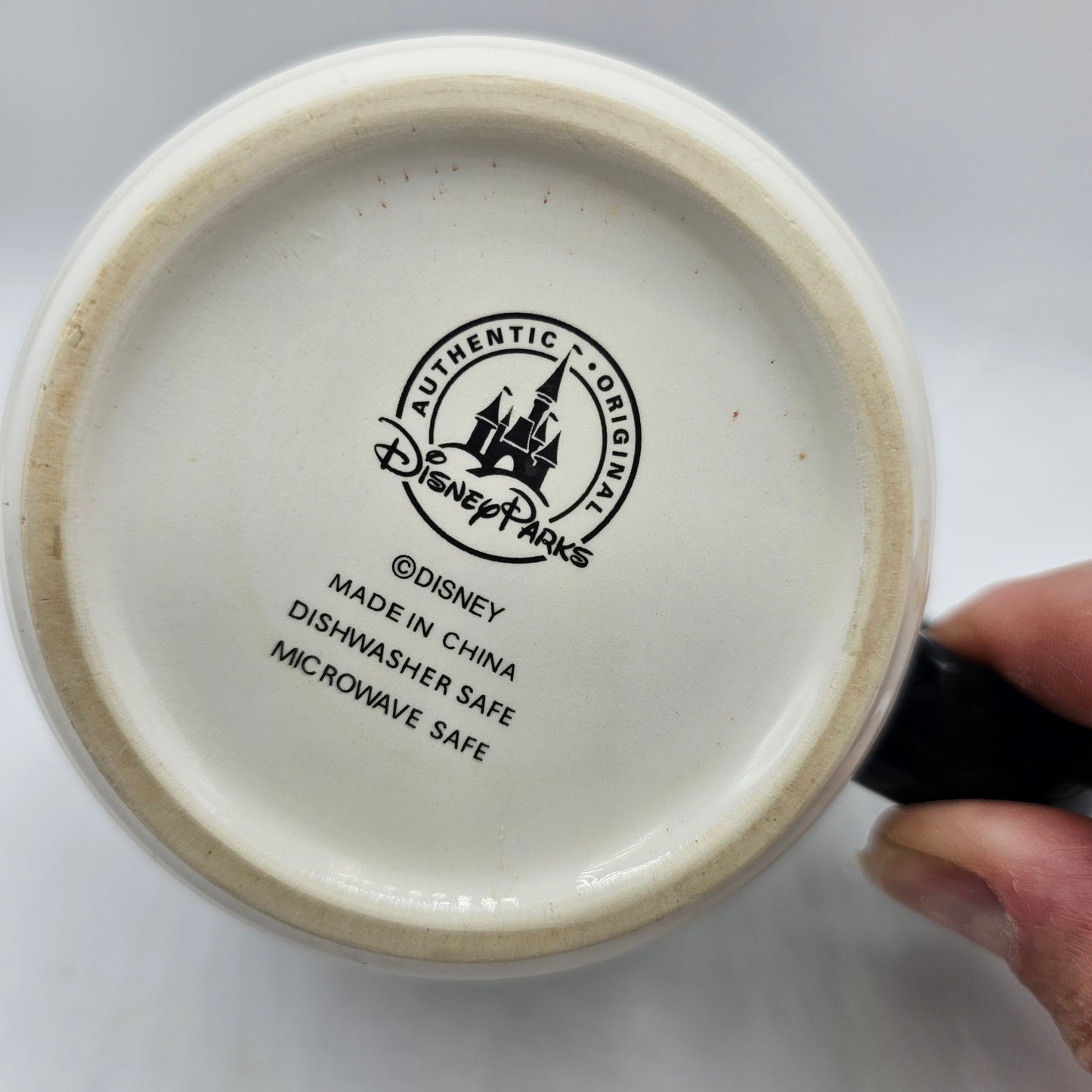Walt Disney and Mickey Mouse on Main Street Disneyland Mug