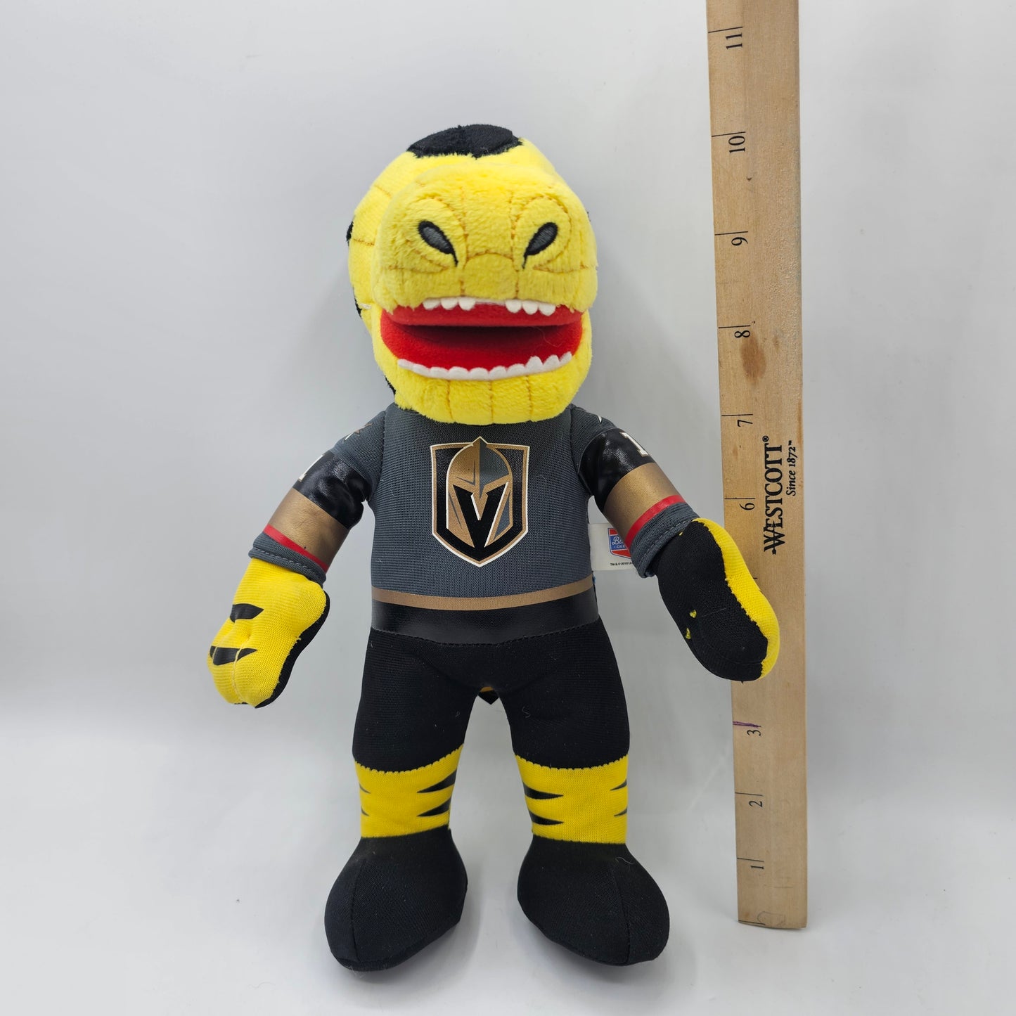 Las Vegas Golden Knights Plush Mascot Chance the Gila Monster 8" Stuffed Toy by Bleacher Creatures