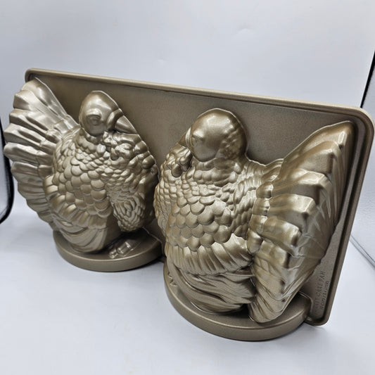 Nordic Ware Thanksgiving Turkey Cake Pan Baking Mold