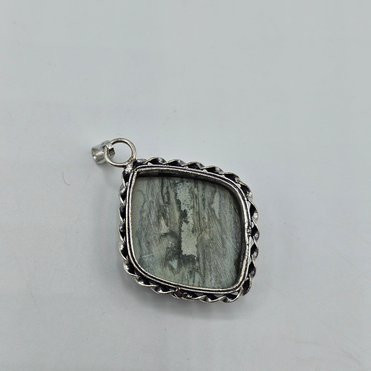 Polished Stone Cabochon Pendant