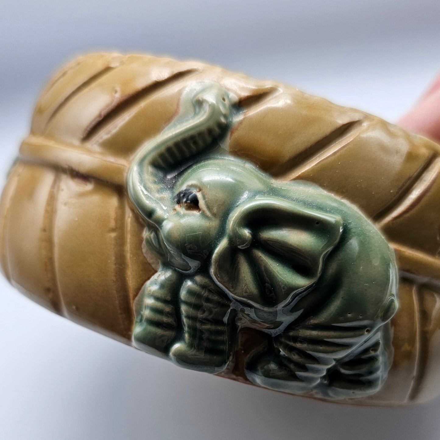 Vintage Asian Elephant Planter