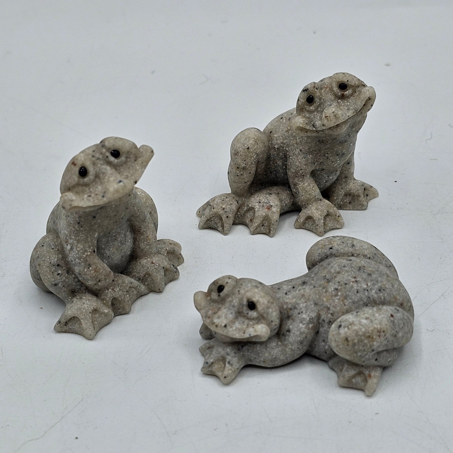 Quarry Critters Mini Frogs - Set of 3