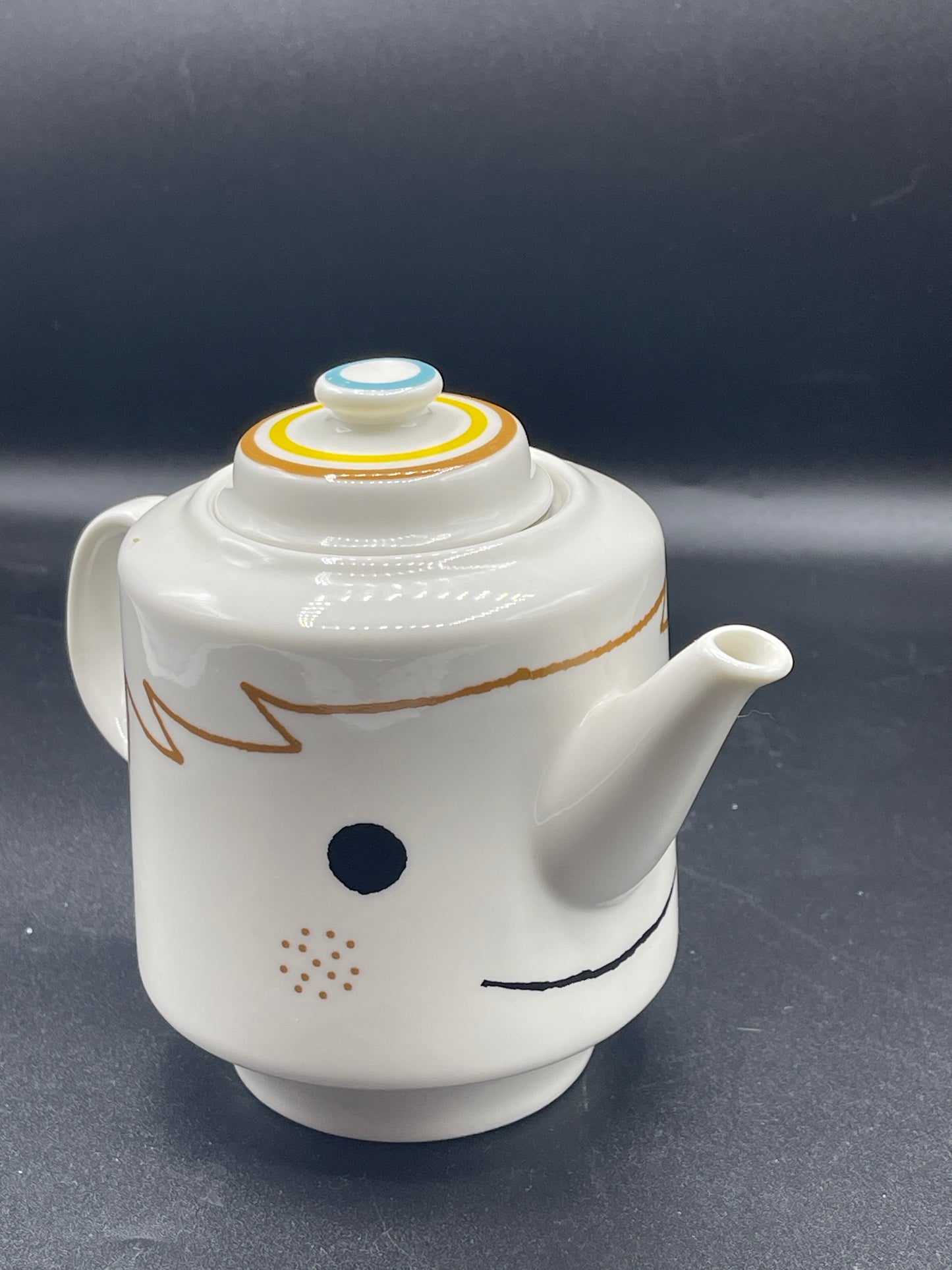 Shinzi Katoh Anthropomorphic Teapot with Strainer