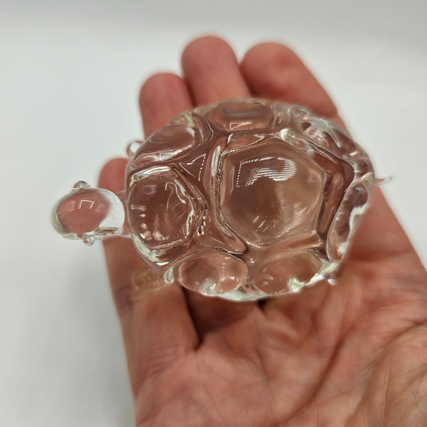 Glass Tortoise Figurine