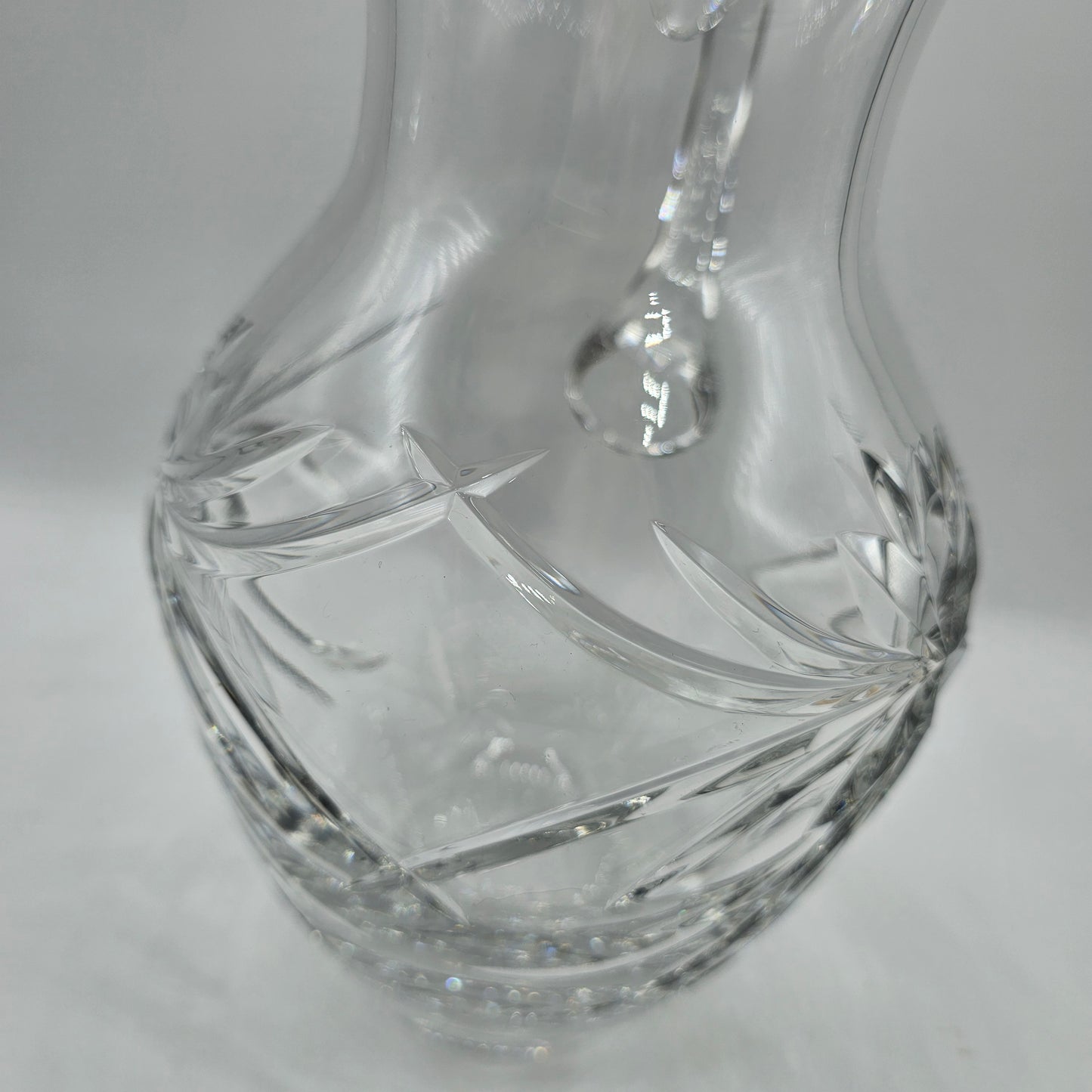 Vintage Gorham Lead Crystal Pitcher / Water Jug or Vase