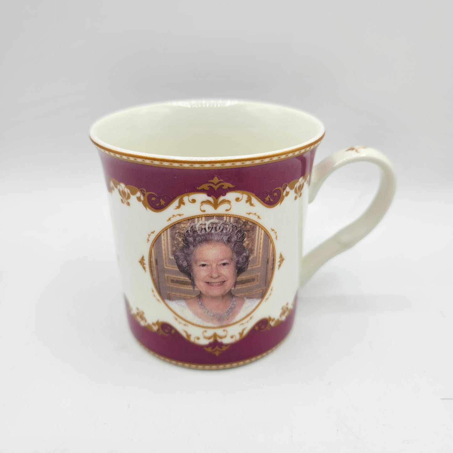 HRH Queen Elizabeth II Diamond Jubilee Coffee Mug By Royal Crest